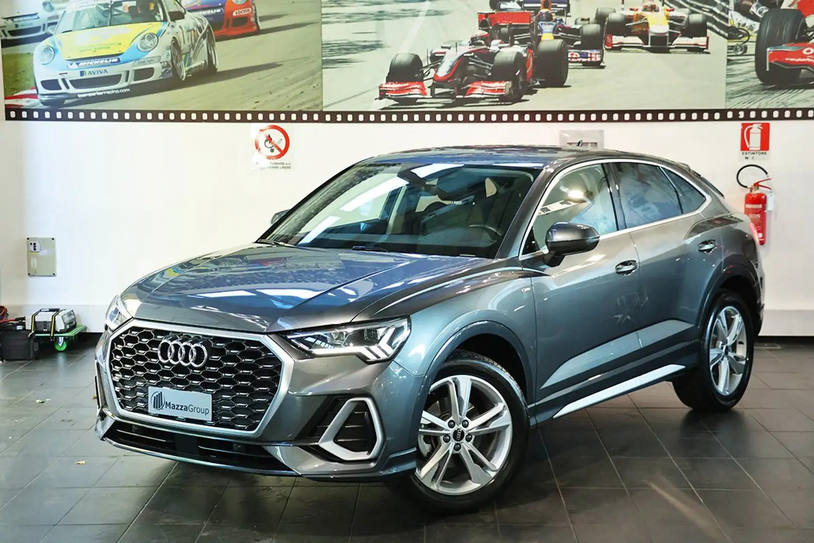 Audi Q3 35 TFSI Sportback SPB S-Tronic S-Line -VOL. PIATTO Grigio - 1