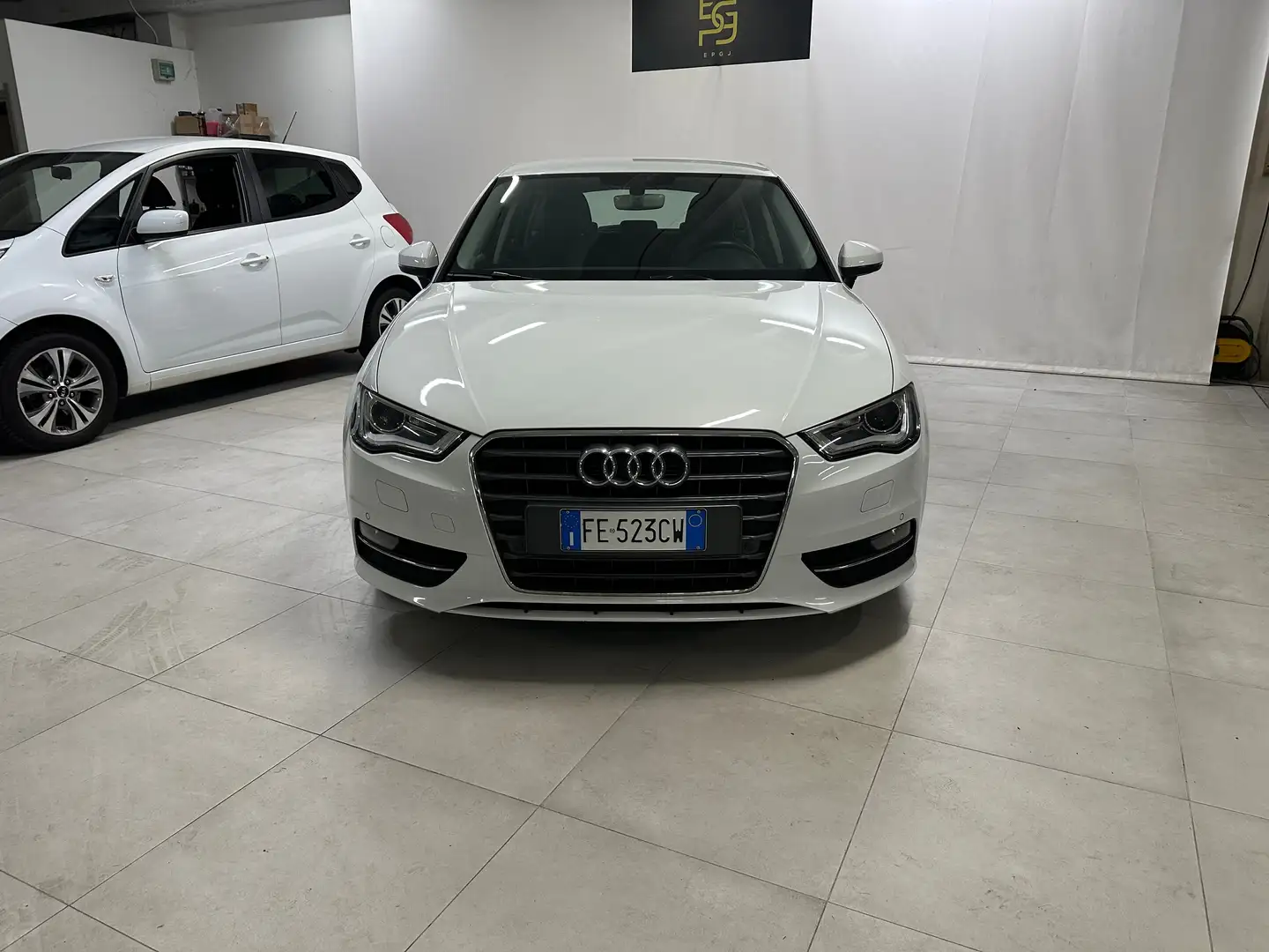 Audi A3 A3 Sportback 2.0 tdi Ambition 150cv s-tronic E6 Bianco - 2