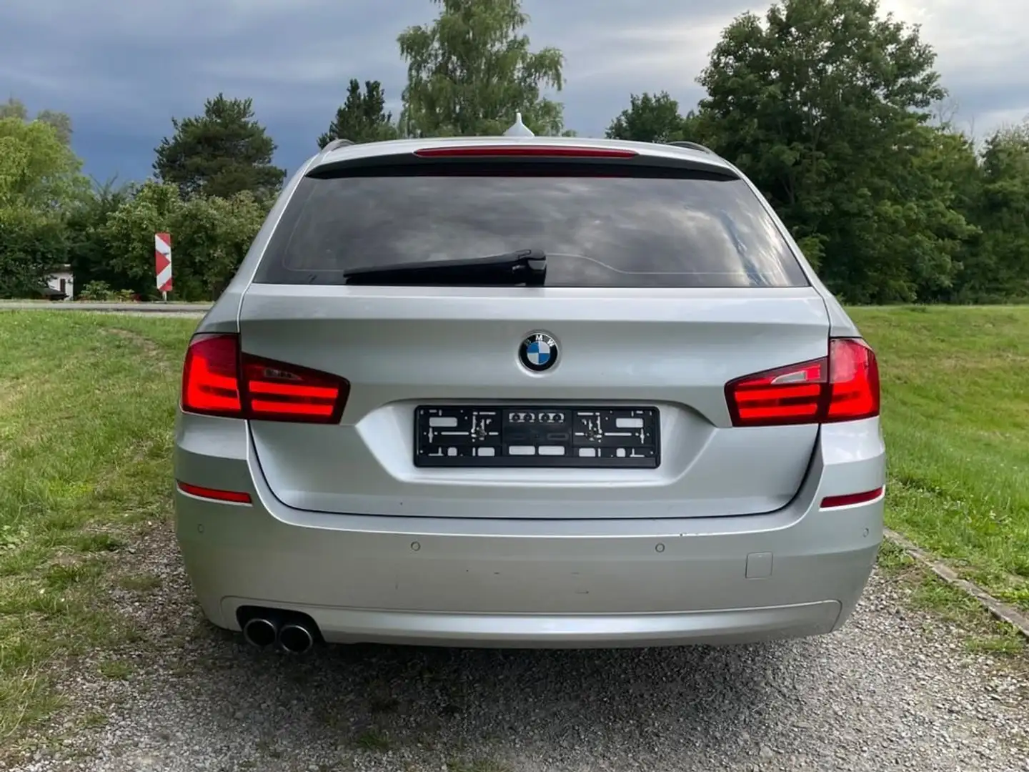 BMW 520 520d Touring Aut. Argent - 2