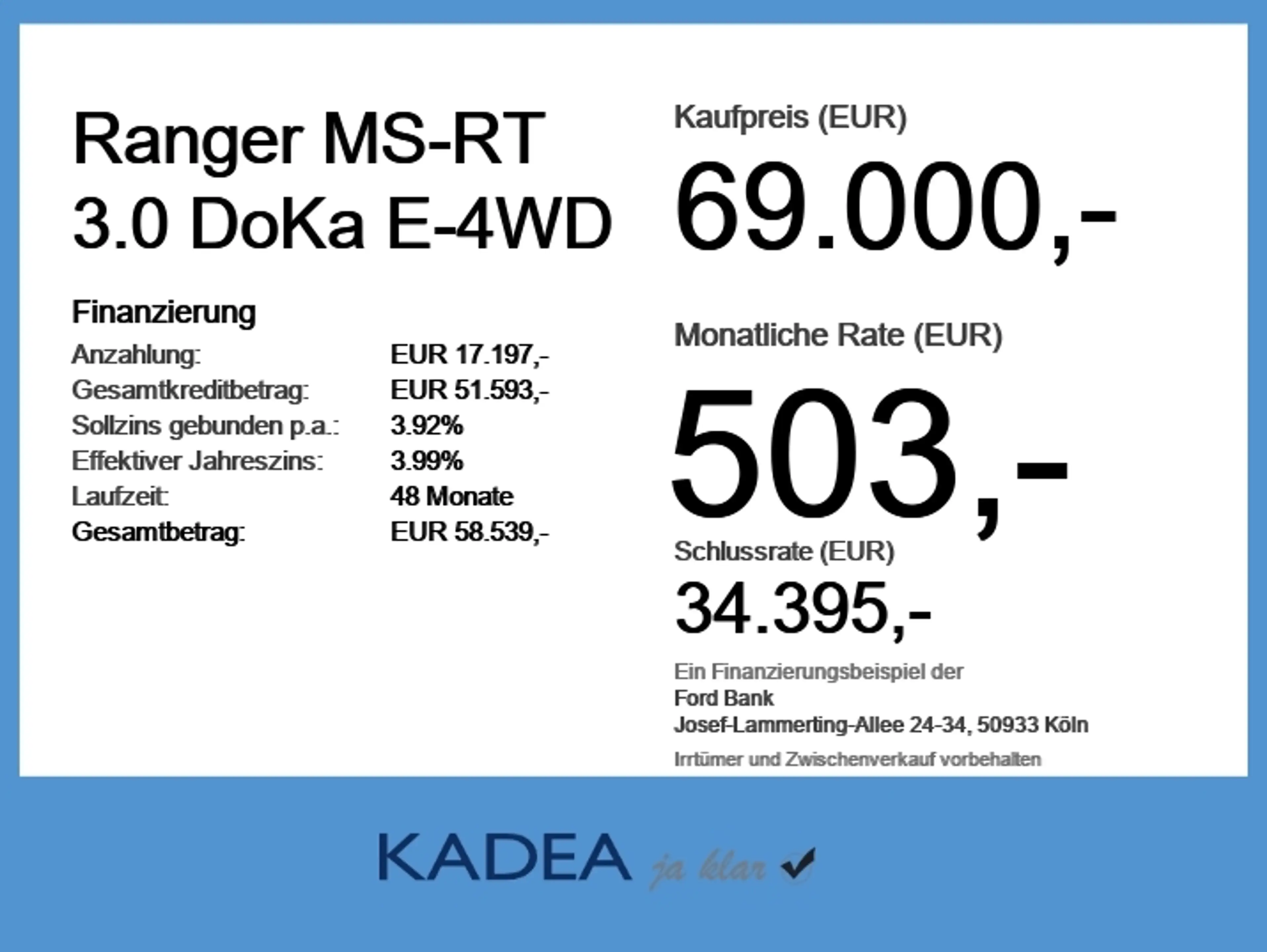 Ford Ranger MS-RT 3.0 DoKa E-4WD AHK*NAV*ACC*360*B&O — photo 6