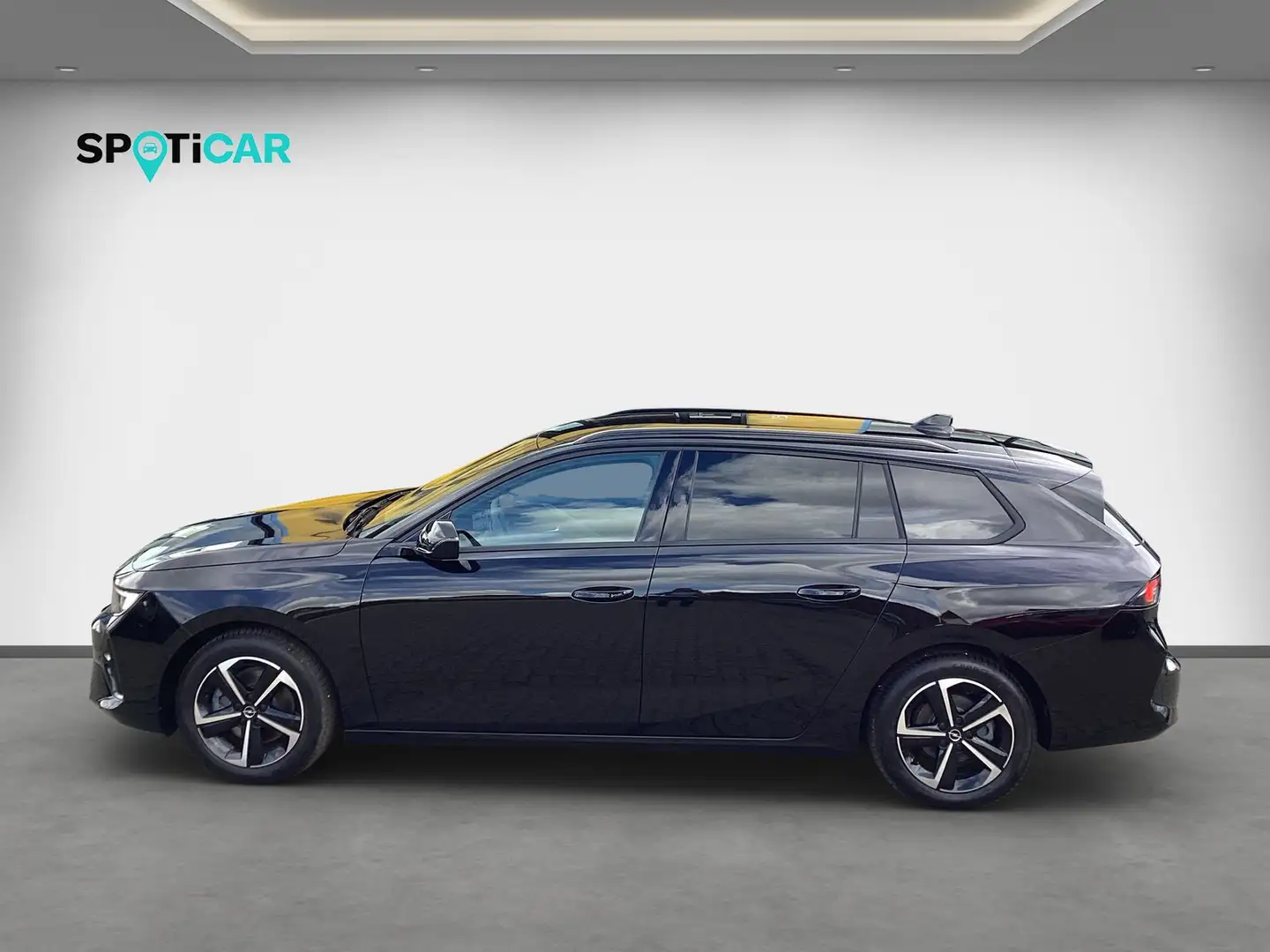 Opel Astra GS-Line Schwarz - 2