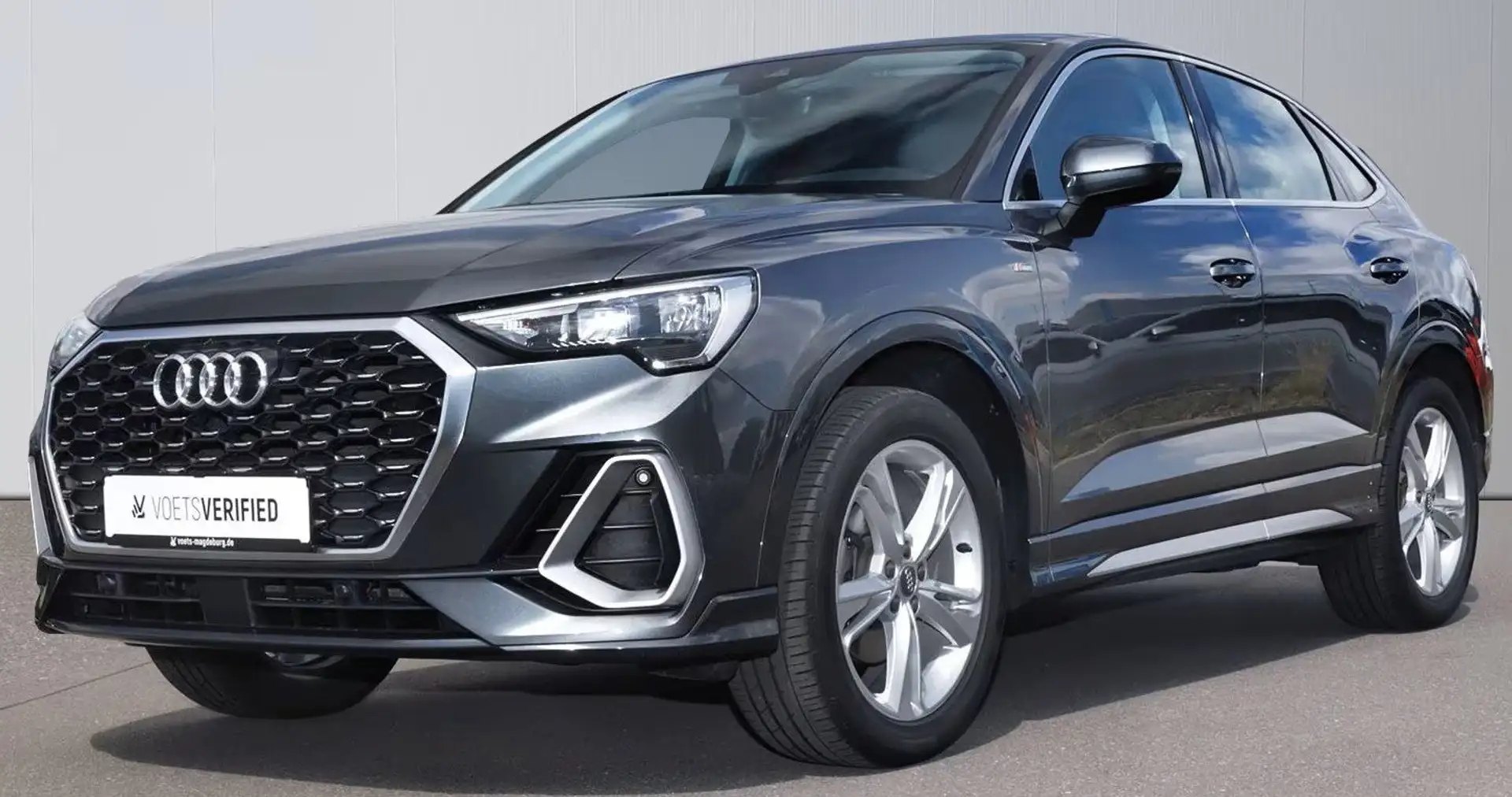 Audi Q3 Q3 35 1.5 tfsi S line edition s-tronic VIRTUAL Gris - 1