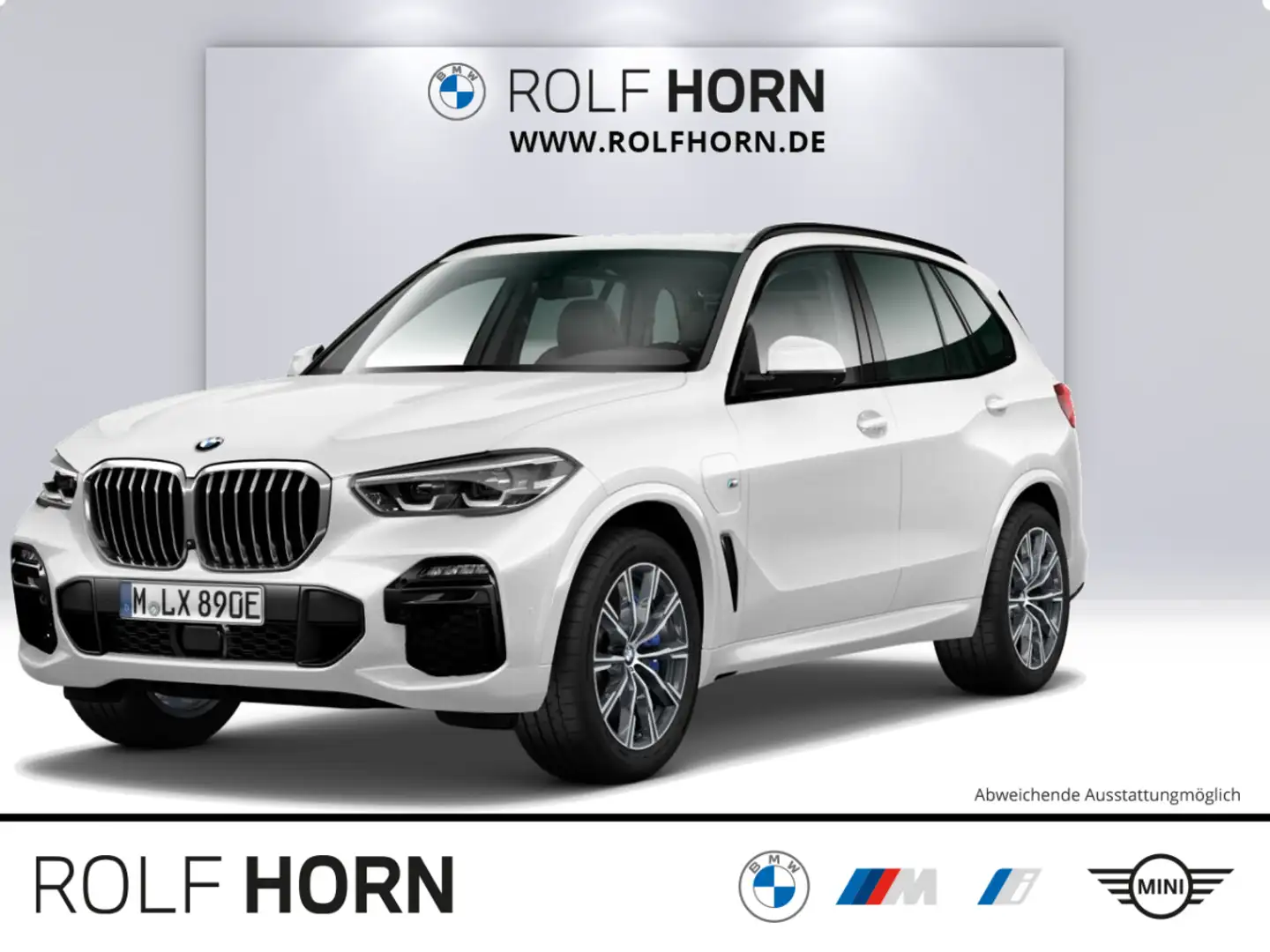 BMW X5 xDrive45e M Sport Autom Navi AHK 360 Adaptiv Bianco - 1
