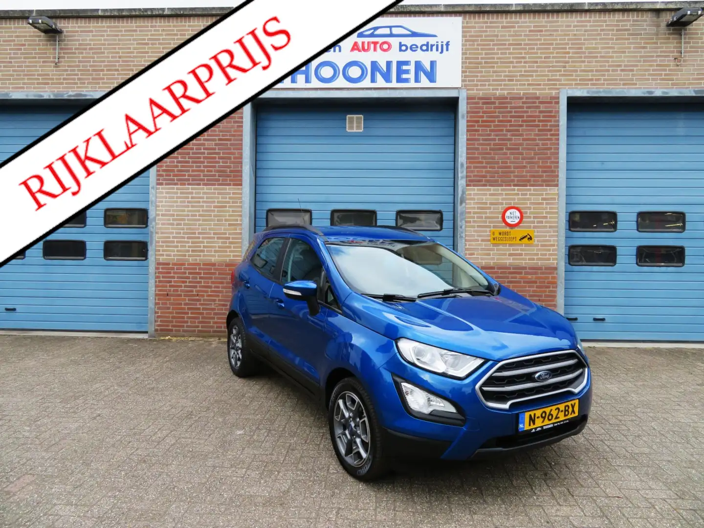 Ford EcoSport 1.0 EcoBoost Trend Essential|5 deurs|trekhaak|airc Blau - 1