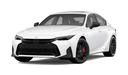 White 2026 Lexus IS 350 F Sport 2 AWD Sedan 6-Speed Automatic