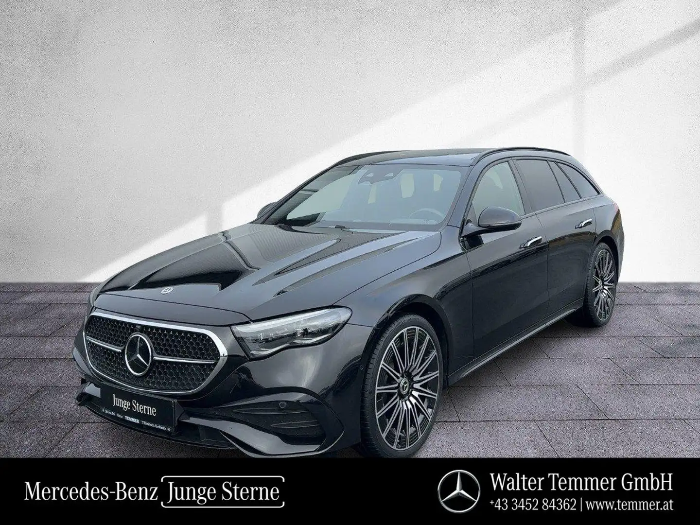 Mercedes-Benz E 220 d 4MATIC T-Modell NP: 99.535 AMG Prem AIR Schwarz - 1