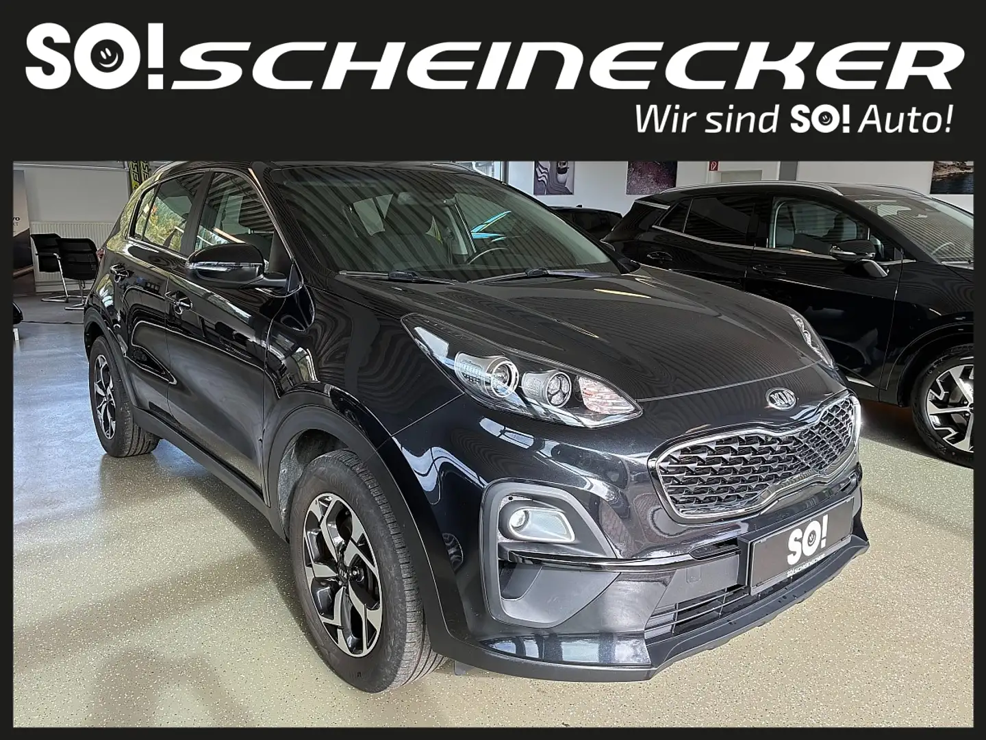 Kia Sportage 1,6 CRDI SCR MHD Silber DCT Aut. Noir - 1