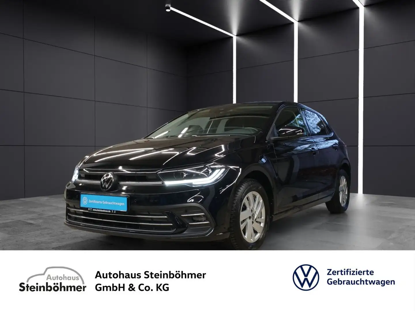 Volkswagen Polo Style 1.0TSI DSG Navi IQLight IQDrive LED Nero - 1