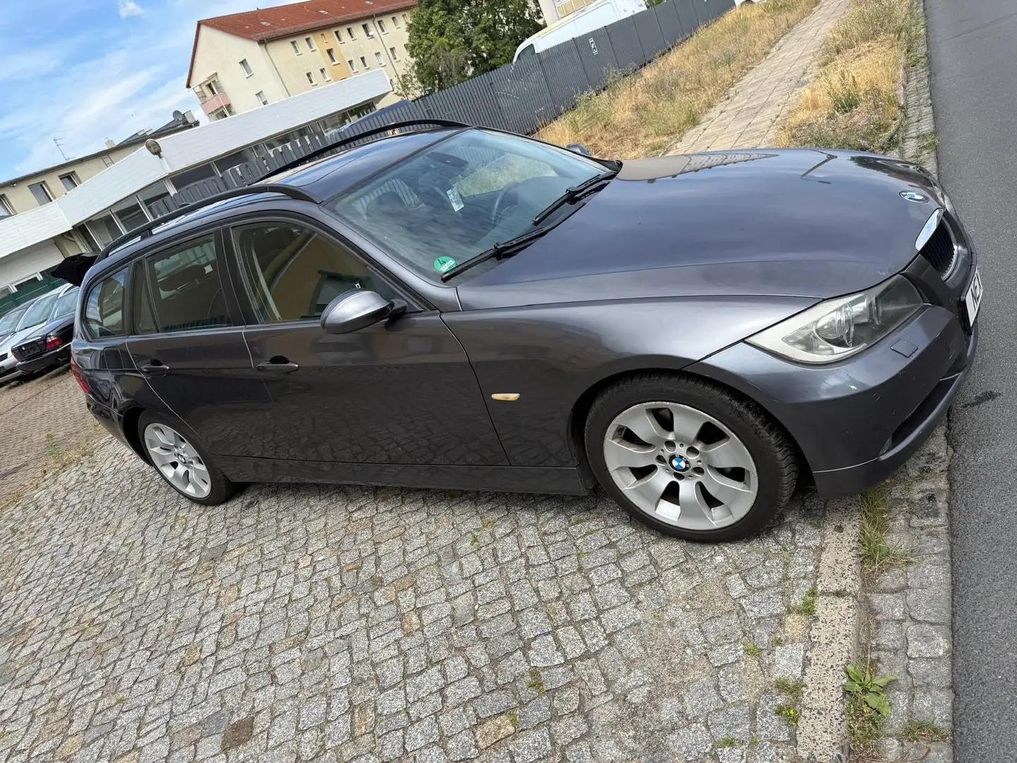 BMW 320 320d DPF Touring Gris - 2