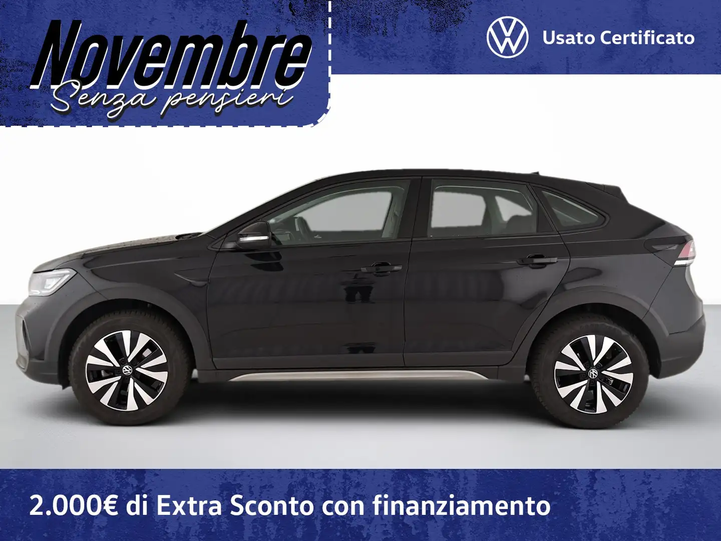 Volkswagen Taigo 1.0 tsi life 110cv dsg Nero - 2