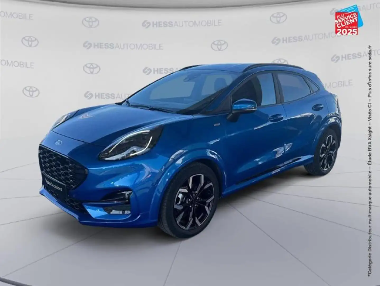 Ford Puma 1.0 EcoBoost 125ch mHEV ST-Line X 6cv GPS Camera Blau - 1
