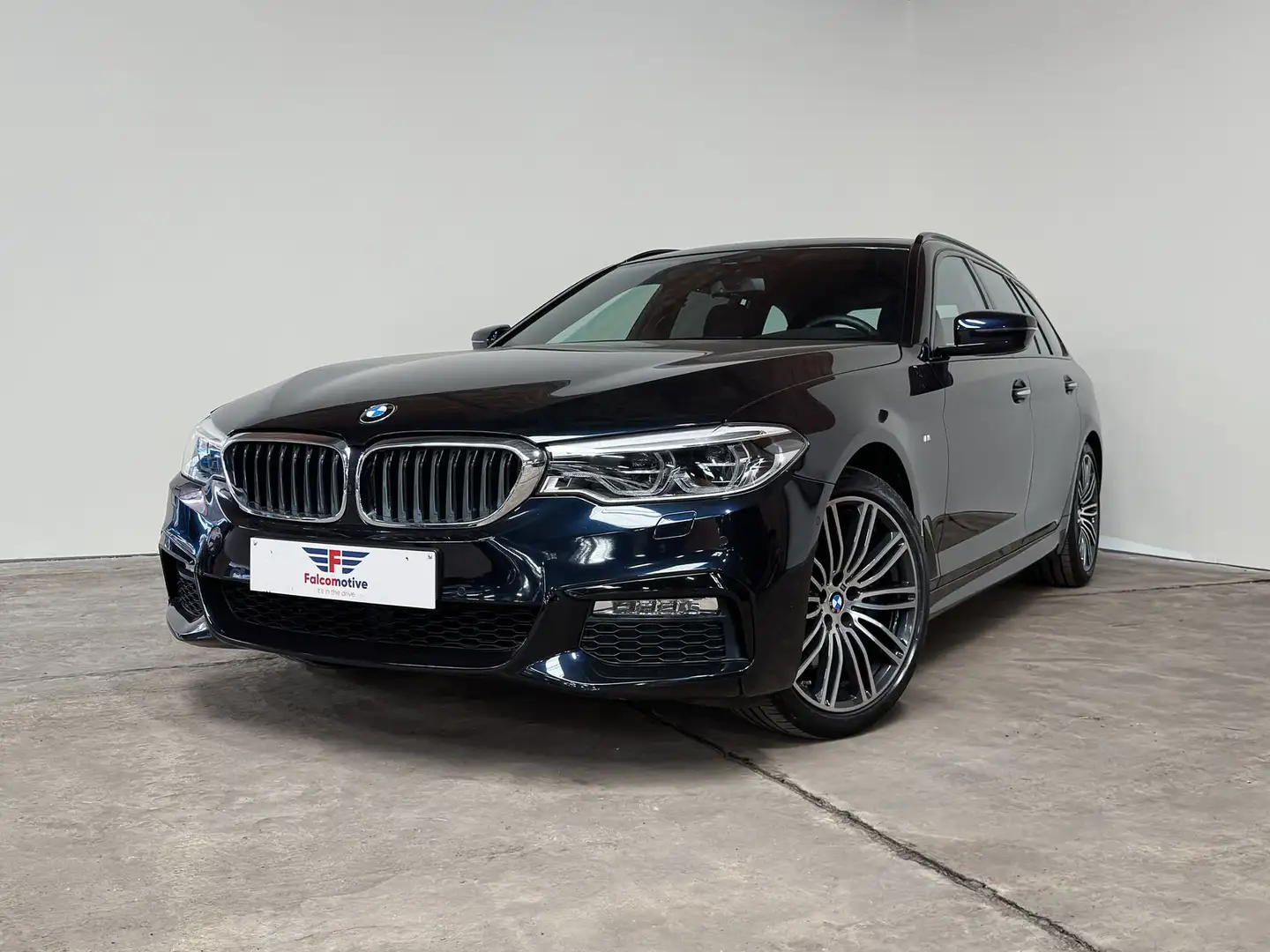 BMW 530 2.0 iA*AUT*M-SPORT*PANODAK*1ST-OWNER*H/K*TOURING* Bleu - 2