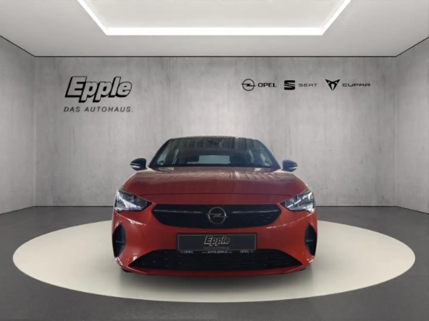 Opel Corsa-e Edition LED Winterpaket 11 kw Onboard 180°Kamera Orange - 2