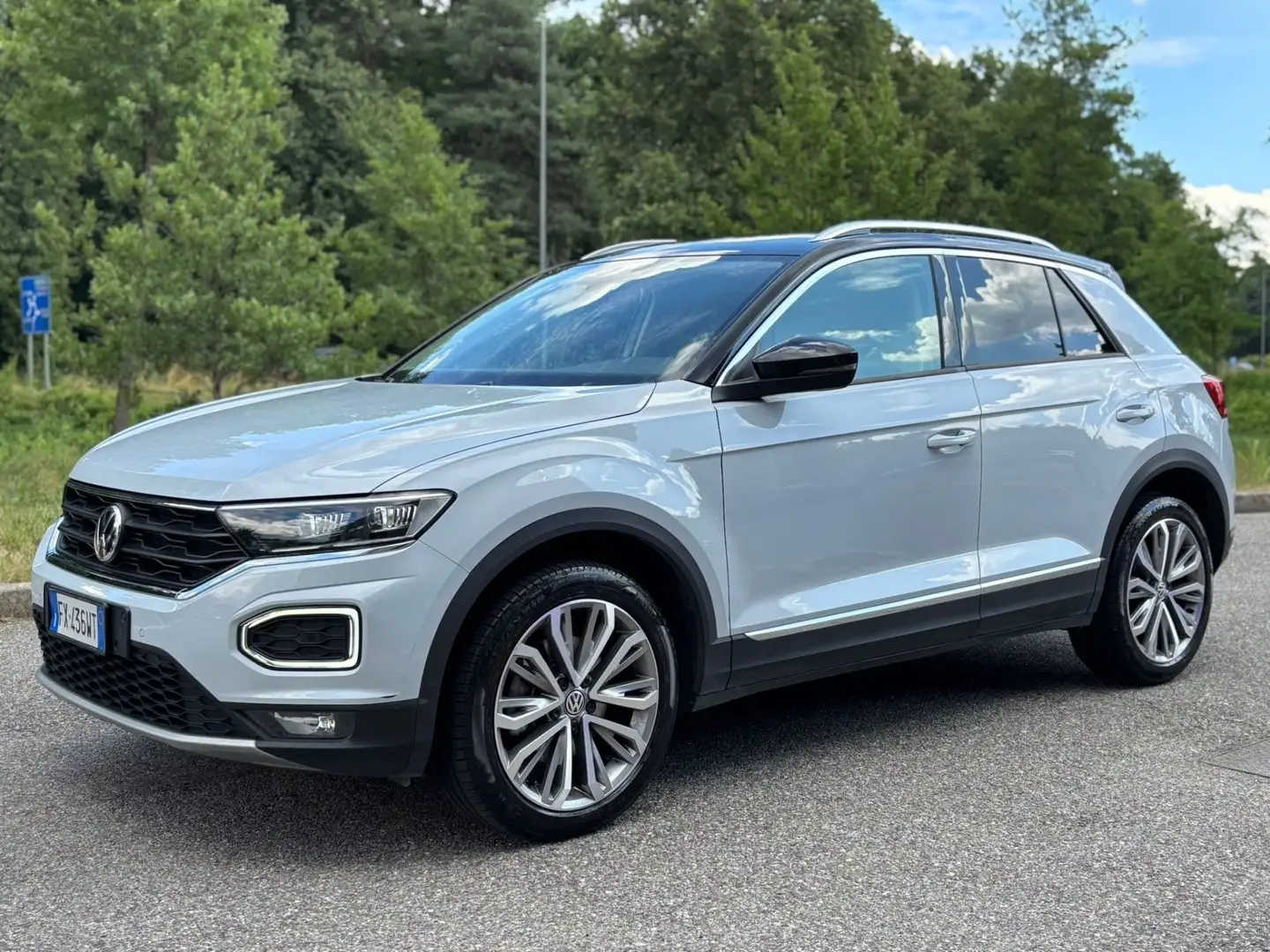 Volkswagen T-Roc 2.0 TDI SCR 150 CV DSG 4MOTION Advanced BlueMot. T Bianco - 2