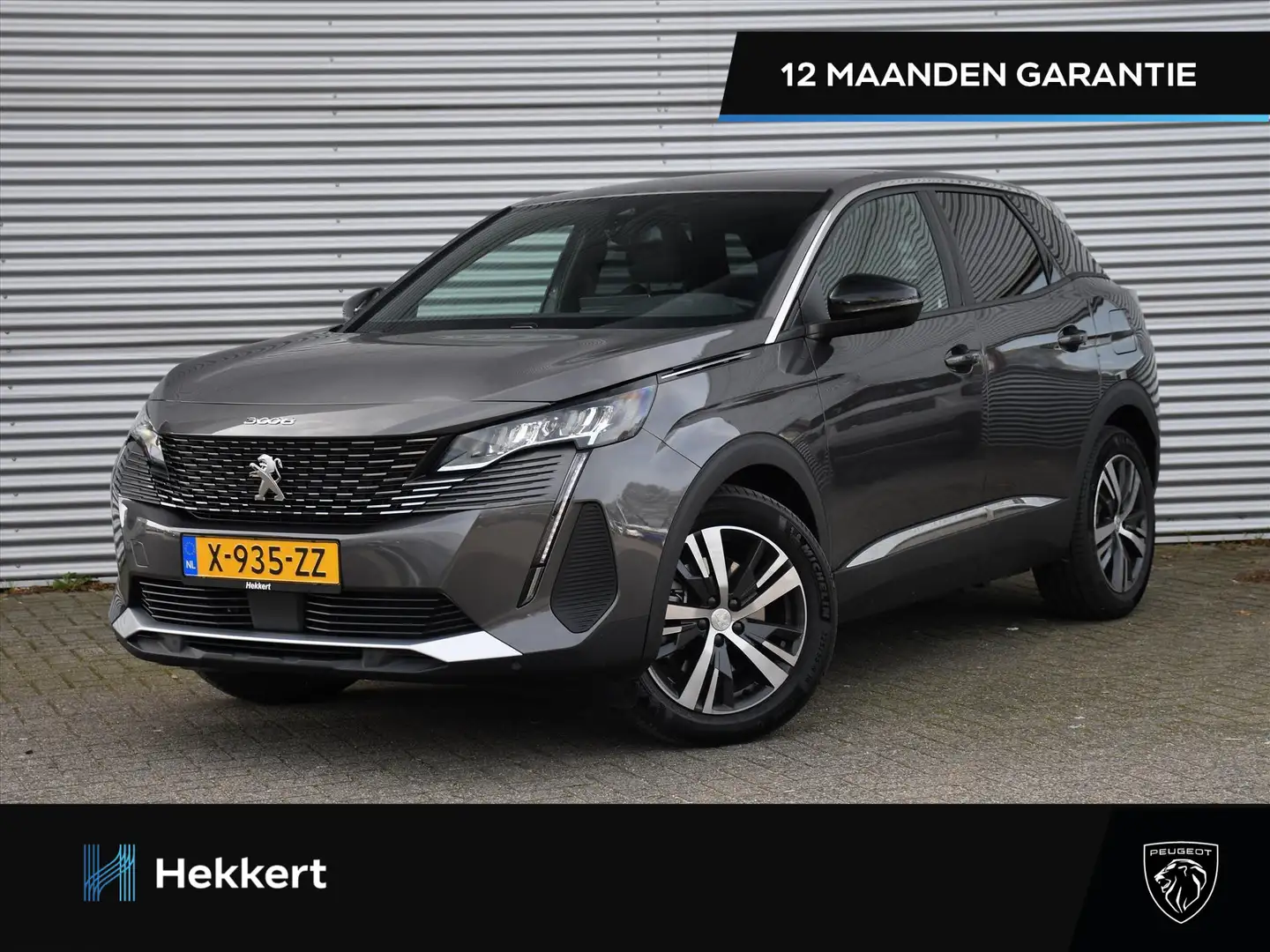 Peugeot 3008 Allure Pack 1.6 PHEV 180pk Automaat NAVI | 18''LM Grijs - 1