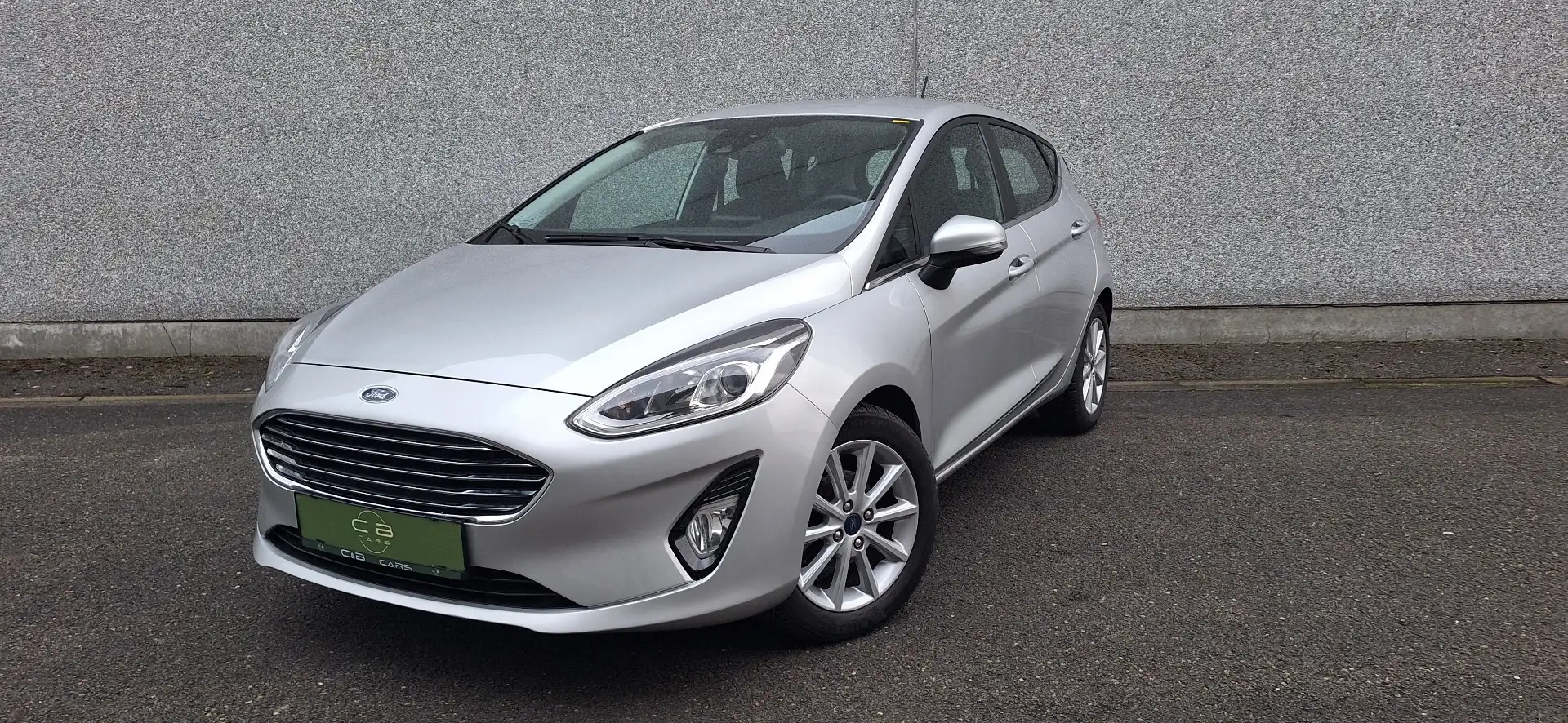 Ford Fiesta 1.0 EcoBoost  TITANIUM Zilver - 1