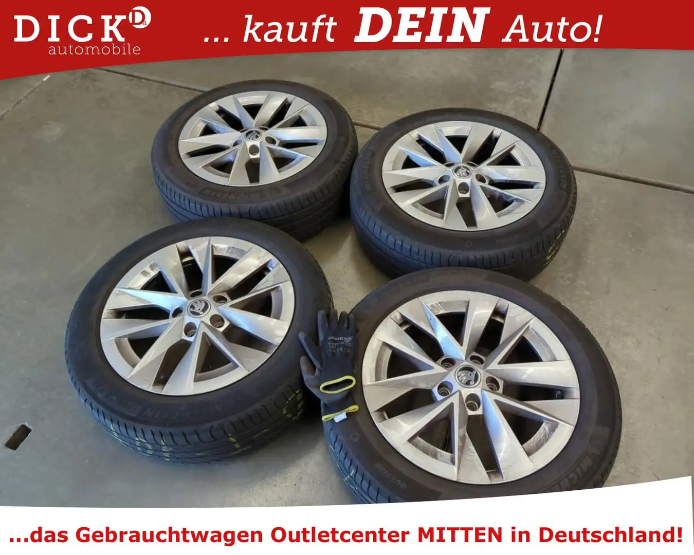 Skoda Octavia C Style 2.0TDI ACC/NAVI/LED/DAB/KEY/VIRT Weiß - 2
