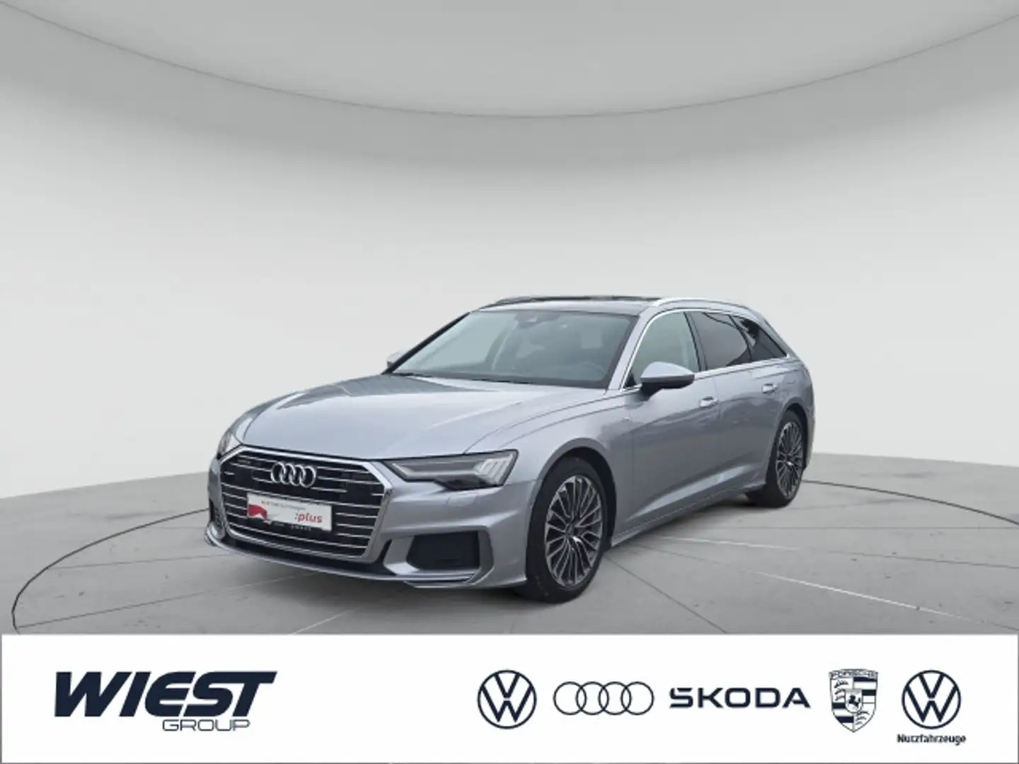 Audi A6 sport 55 TFSIe qu. S tronic, LEDER/MATR Silber - 1
