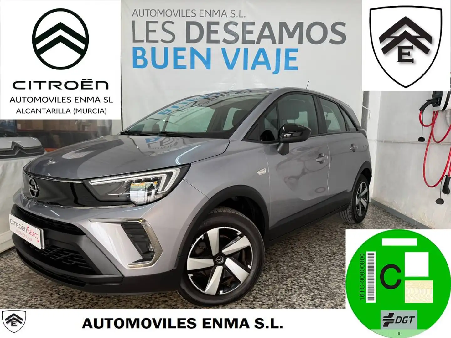 Opel Crossland 1.2 S&S Edition 110 Gris - 1