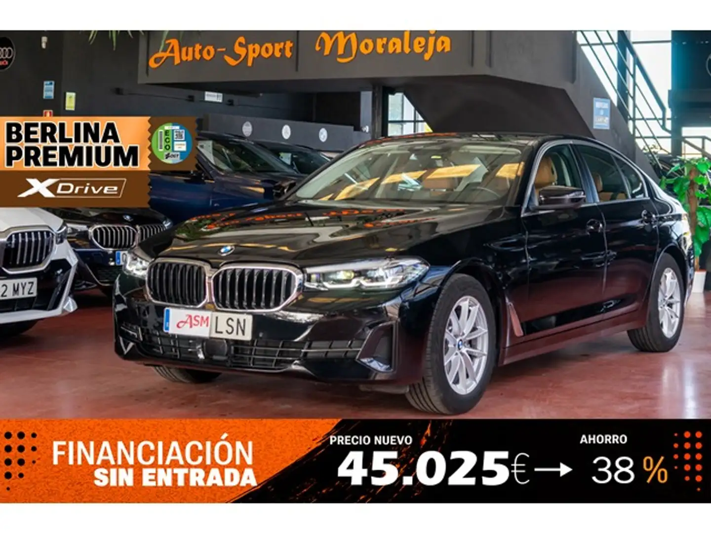 BMW 520 520dA xDrive Noir - 1