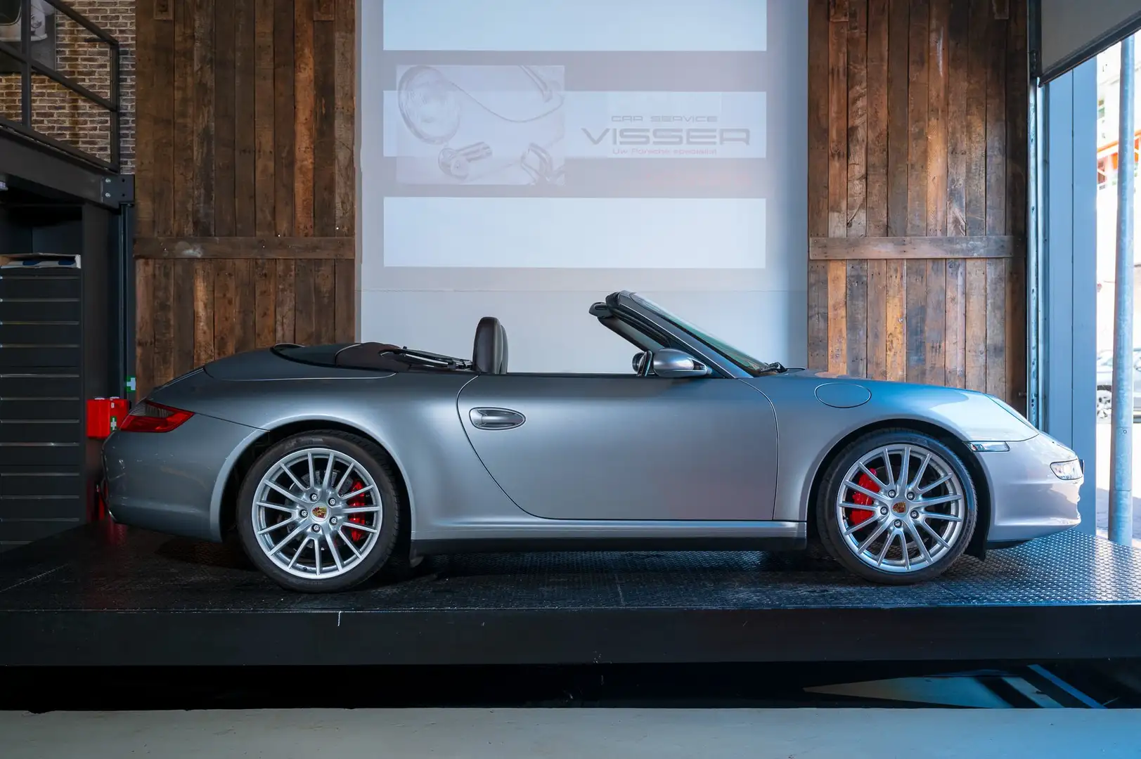 Porsche 997 3.8 Carrera 4S Cabriolet GT Silver-metallic NLauto Plateado - 2