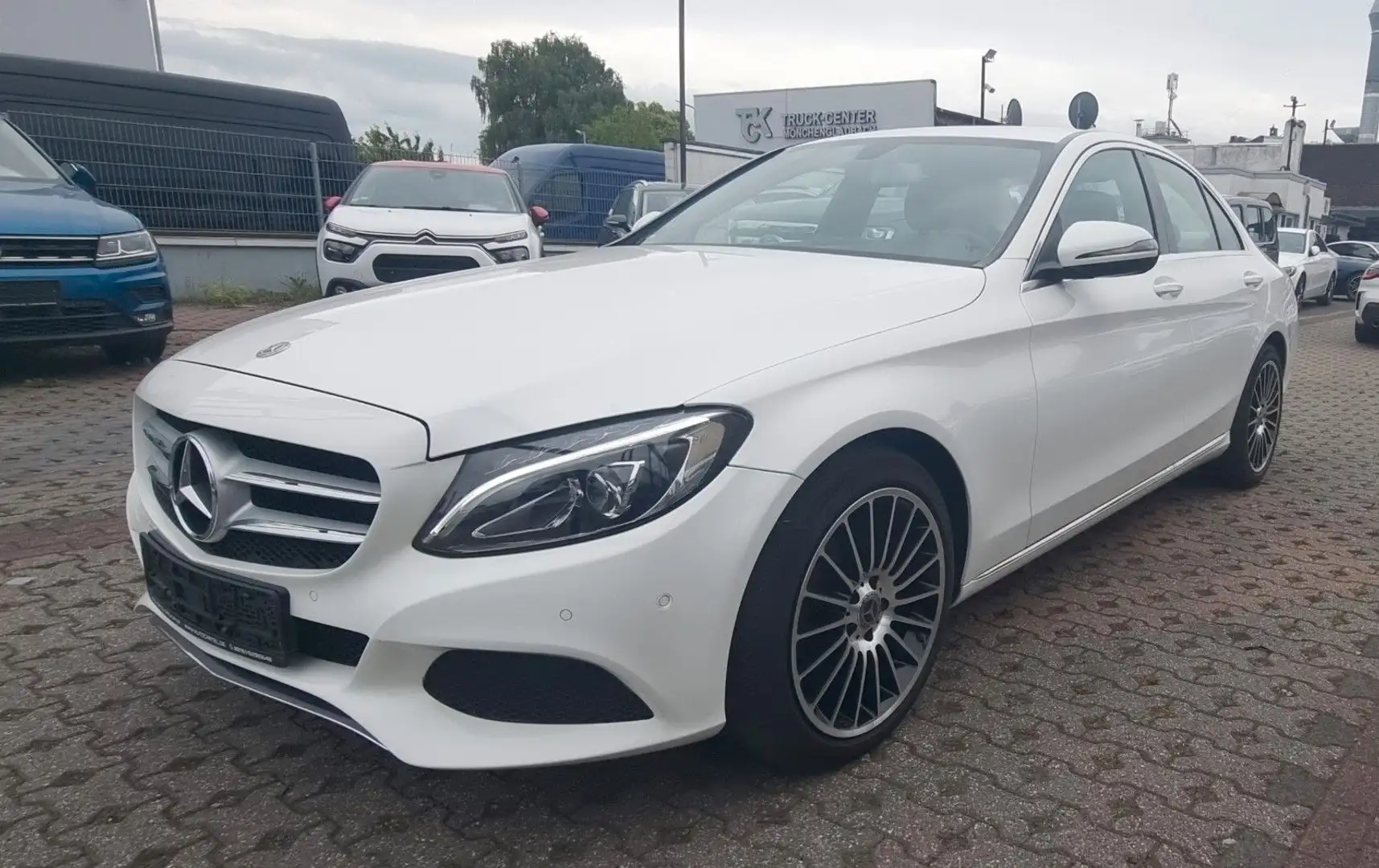 Mercedes-Benz C 180 LIM-AVANTGARDE-55TKM-GARANTI-AUTOMATIK-EU6 Weiß - 1
