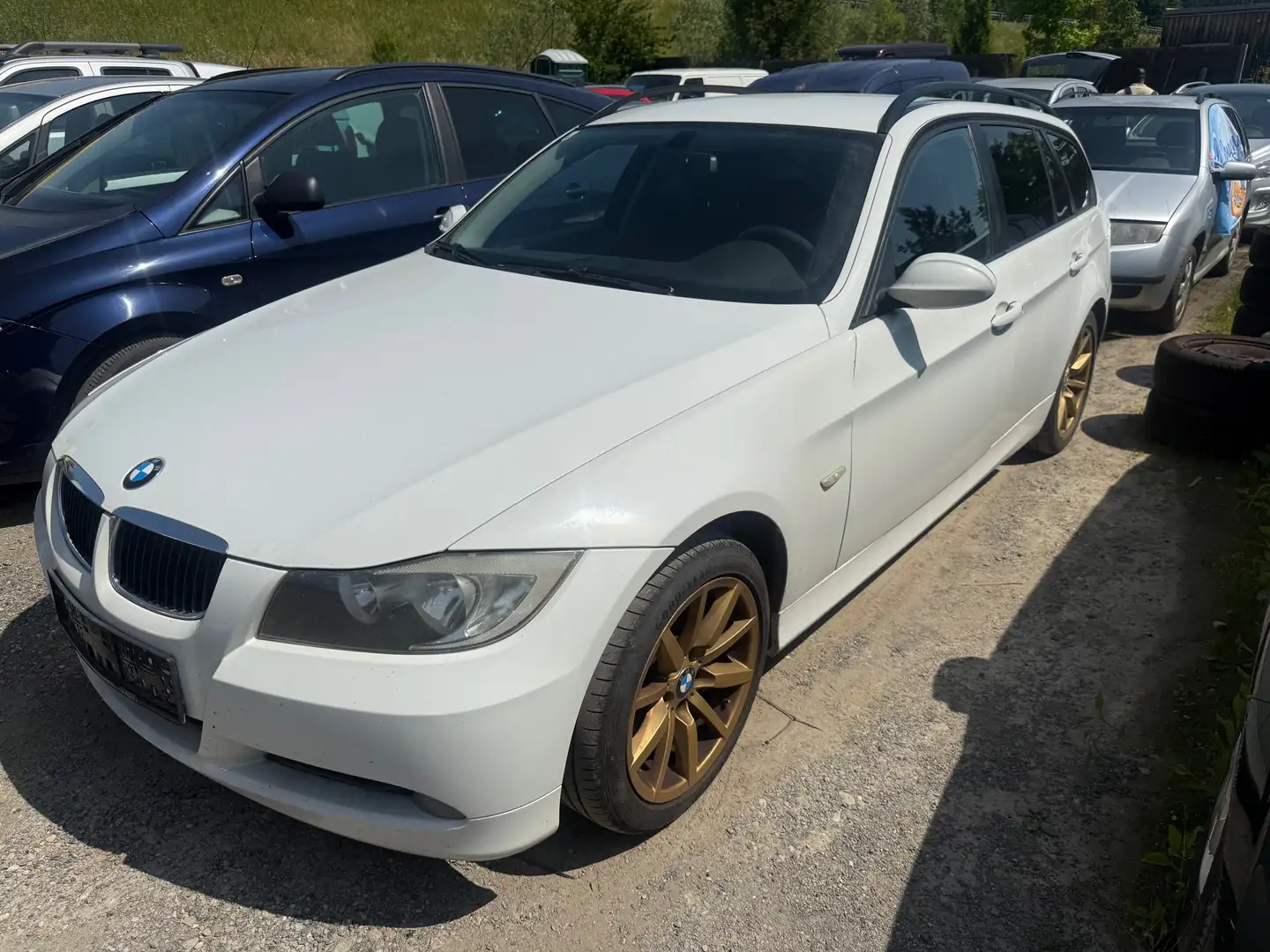 BMW 320 320d Touring alu klimatronik euro 4 Biały - 1