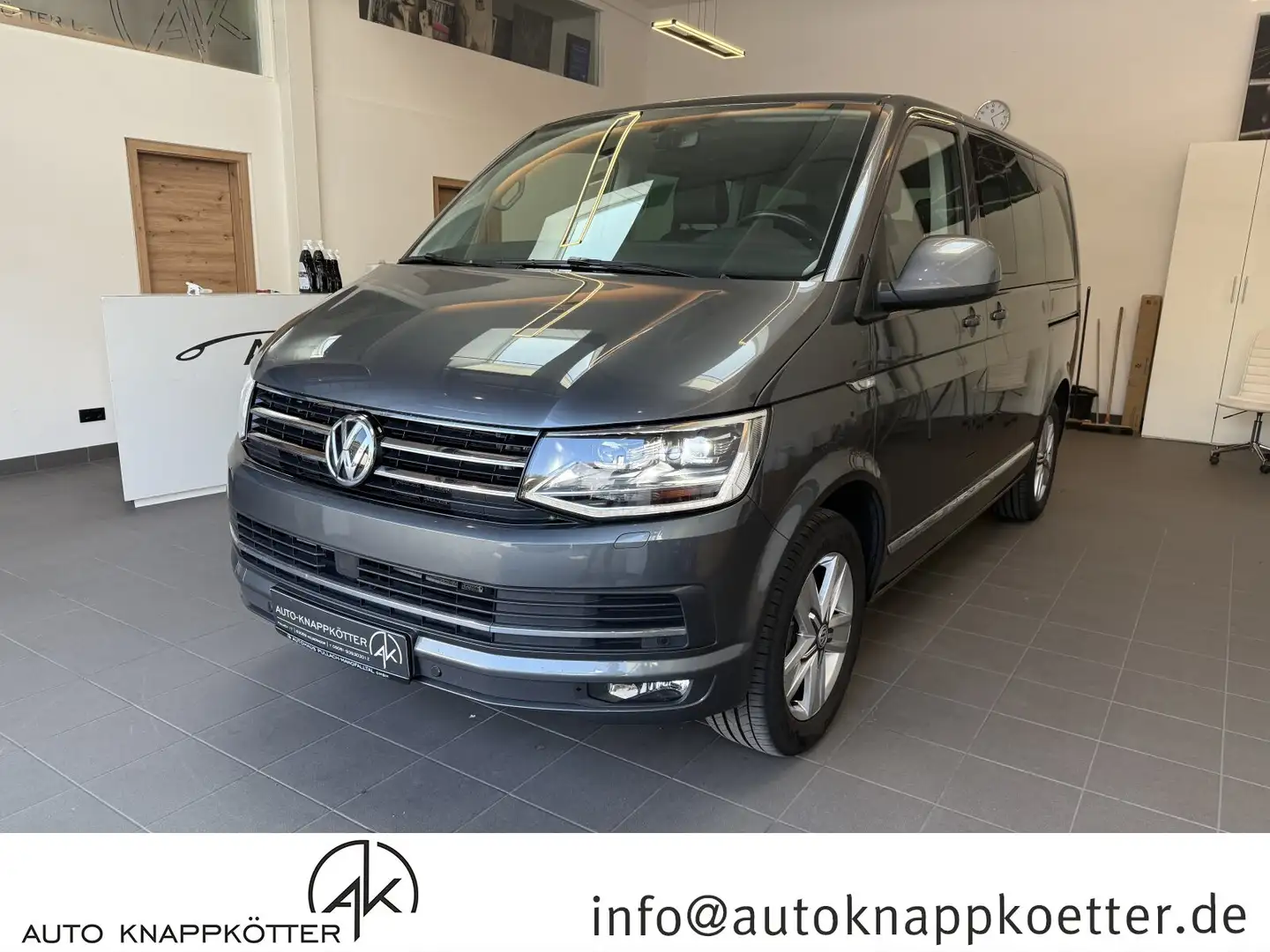 Volkswagen T6 Transporter T6 2.0 TDI 4Motion Multivan Generation Six Navi Grau - 1