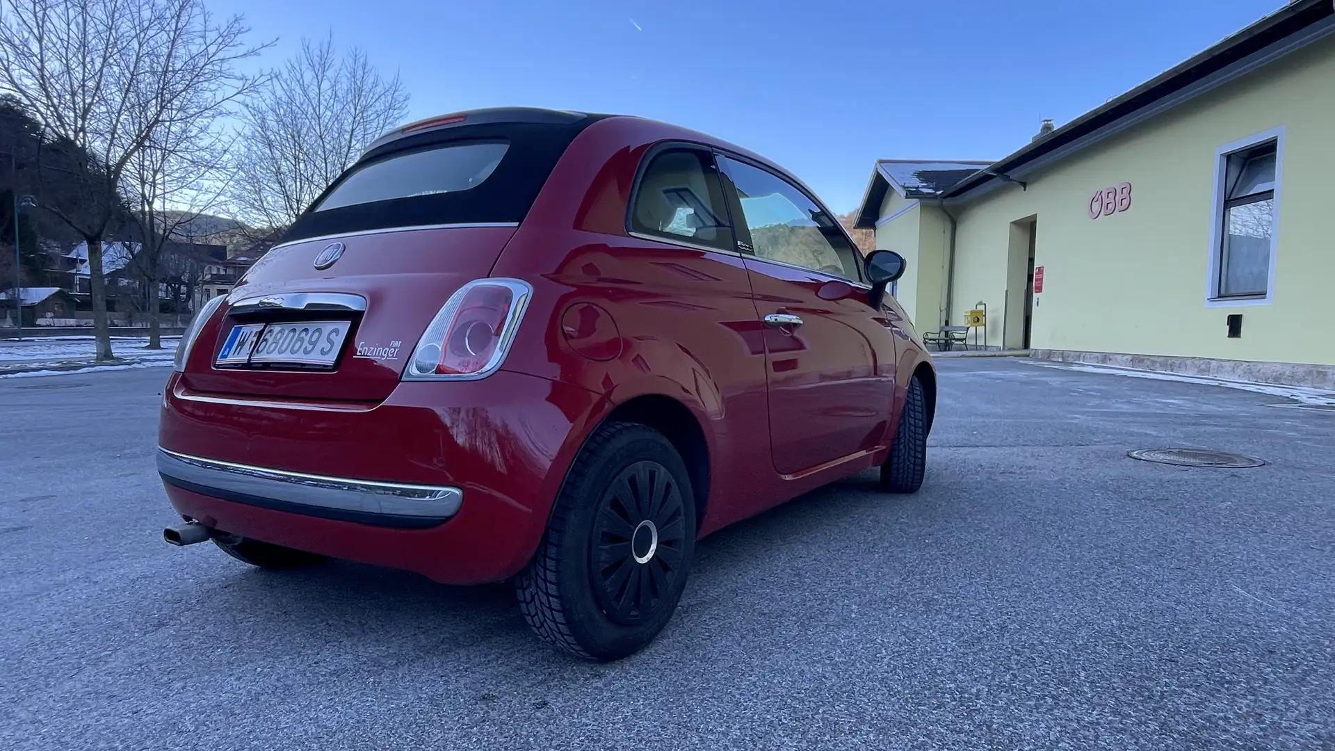 Fiat 500 500 0,9 TwinAir Turbo 105 Lounge Start Rot - 2