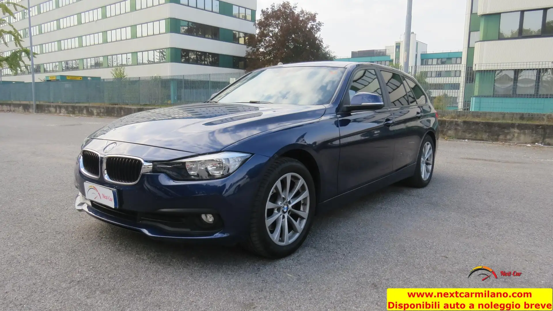 BMW 320 320d Touring xdrive Business Advantage auto Blu/Azzurro - 1