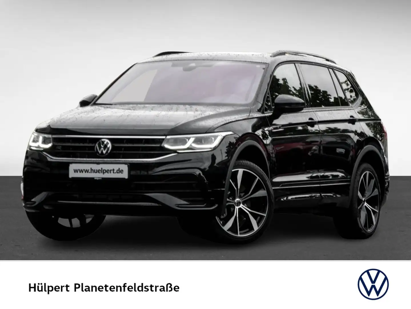 Volkswagen Tiguan Allspace 2.0 R-LINE BLACK STYLE 4X4 LEDER Zwart - 1