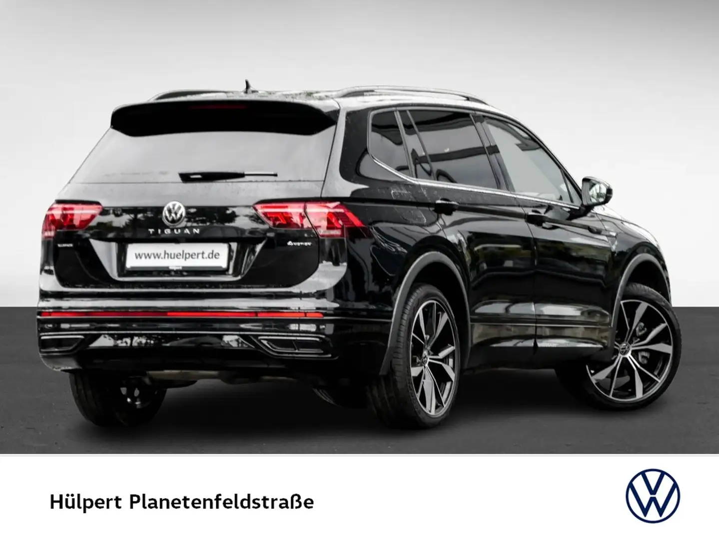 Volkswagen Tiguan Allspace 2.0 R-LINE BLACK STYLE 4X4 LEDER Zwart - 2