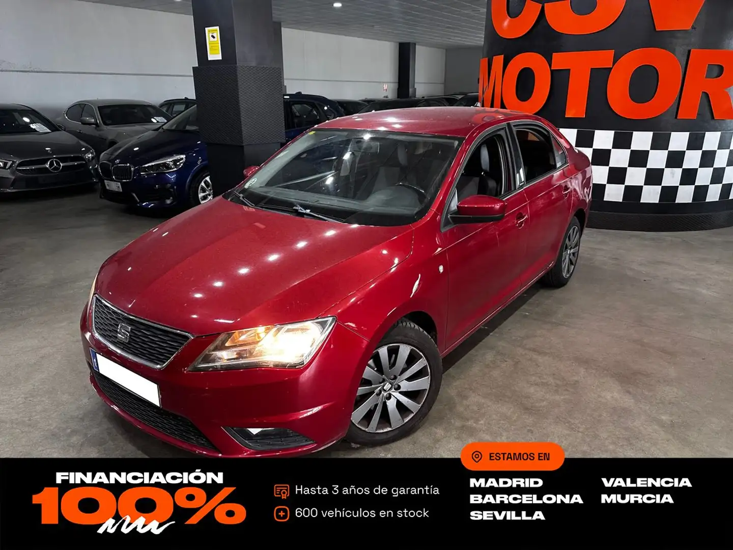 SEAT Toledo 1.6TDI CR Style 105 Rojo - 1