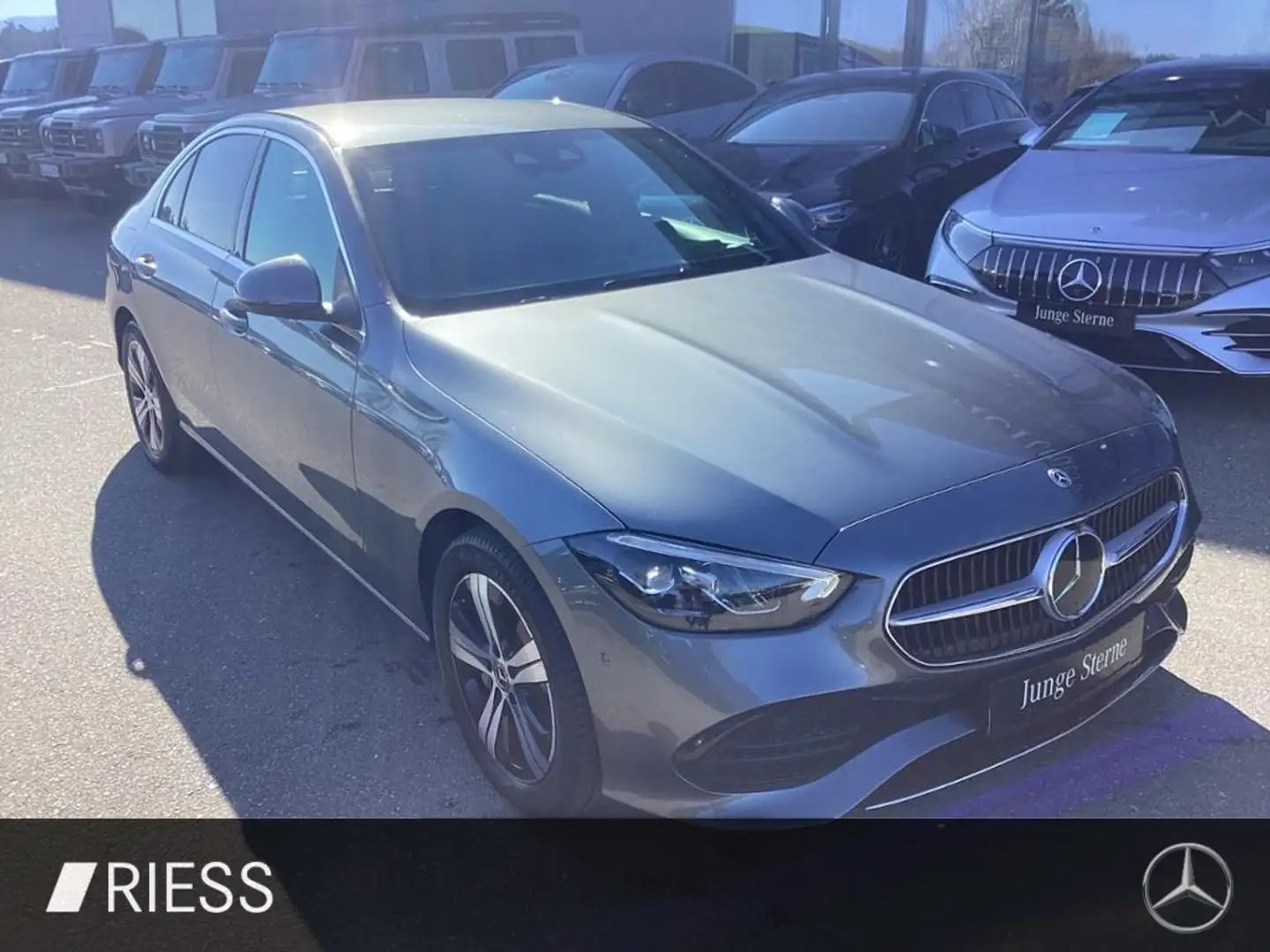 Mercedes-Benz C 300 e Avantg.+Fahrass.P+Kamera+PTS+Memory+Navi Grigio - 2