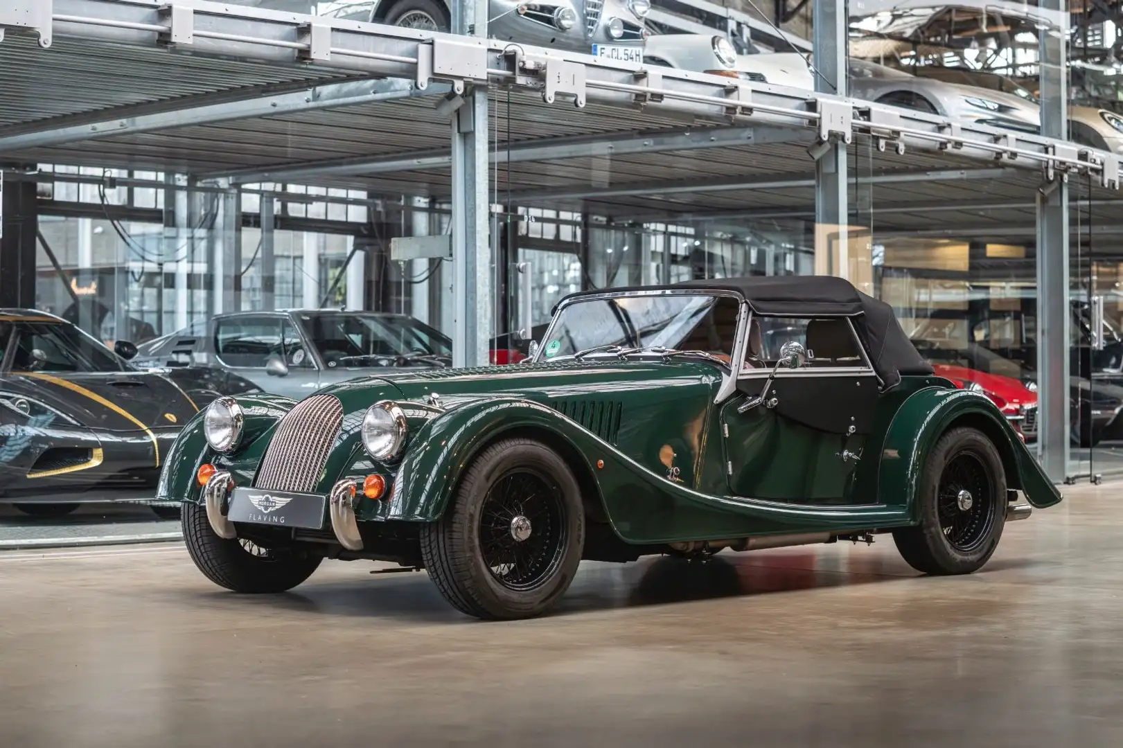 Morgan Roadster V6 3.7 - 1. Hand - Scheckheft - Speiche Grün - 2