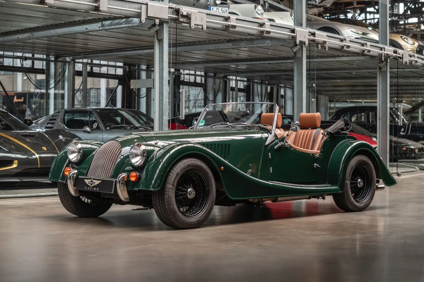 Morgan Roadster V6 3.7 - 1. Hand - Scheckheft - Speiche Grün - 1
