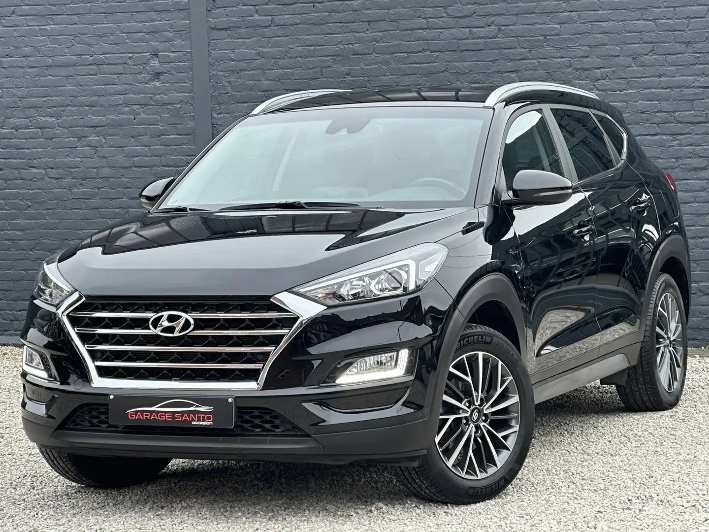 Hyundai TUCSON 1.6 GDi Shine /CarPlay/Navi/Cuir/Led/S.c/Garantie/ Negro - 1