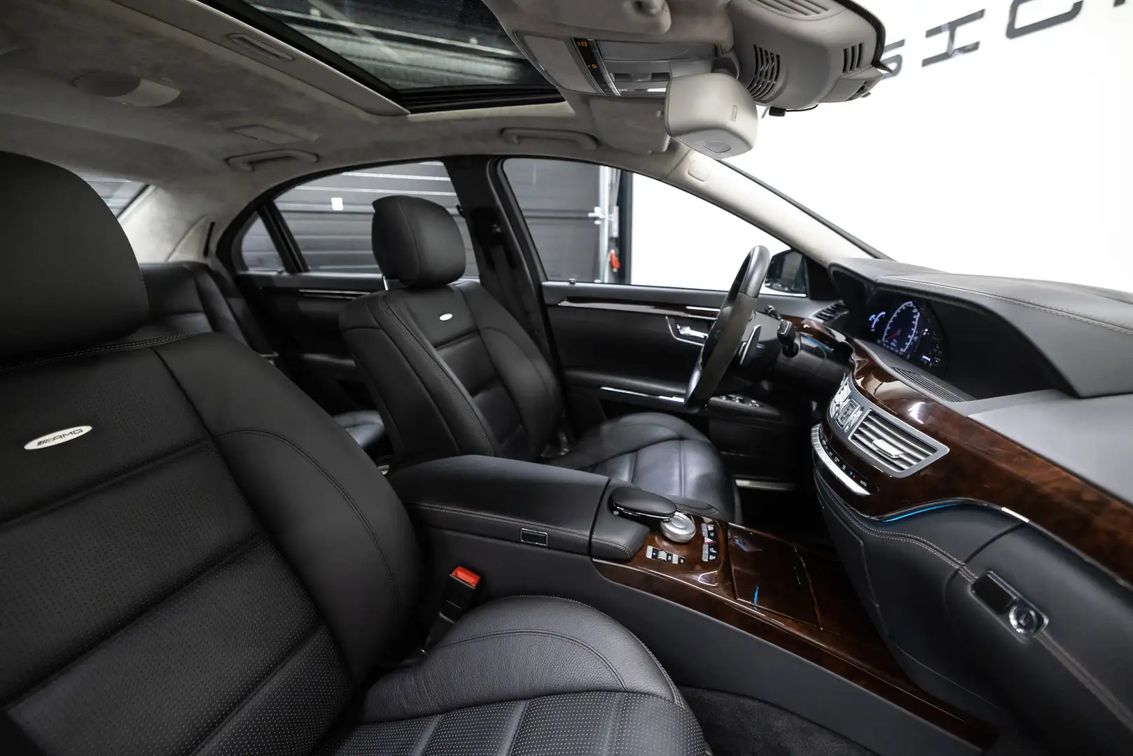 Mercedes-Benz S 63 AMG Lang Btw auto, Fiscale waarde € 12.000,- (€ 49.545 Zwart - 2