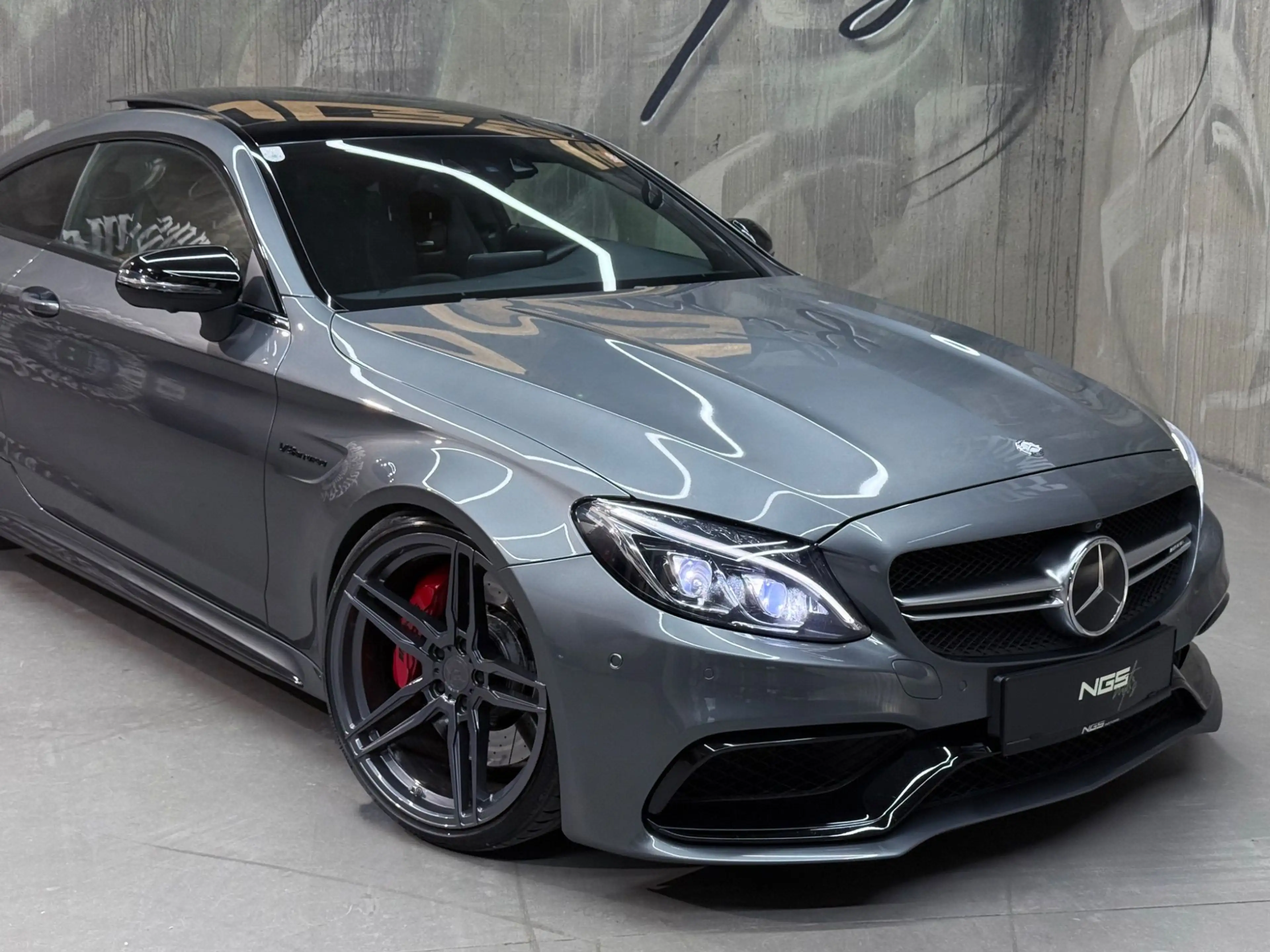 Mercedes-Benz C 63 AMG S Coupe PANO 360KAM BURMESTER SPUR SPORTAGA TOTWKL — photo 14