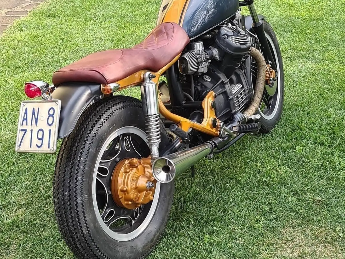 Honda CX 500 cafe racer Zwart - 2