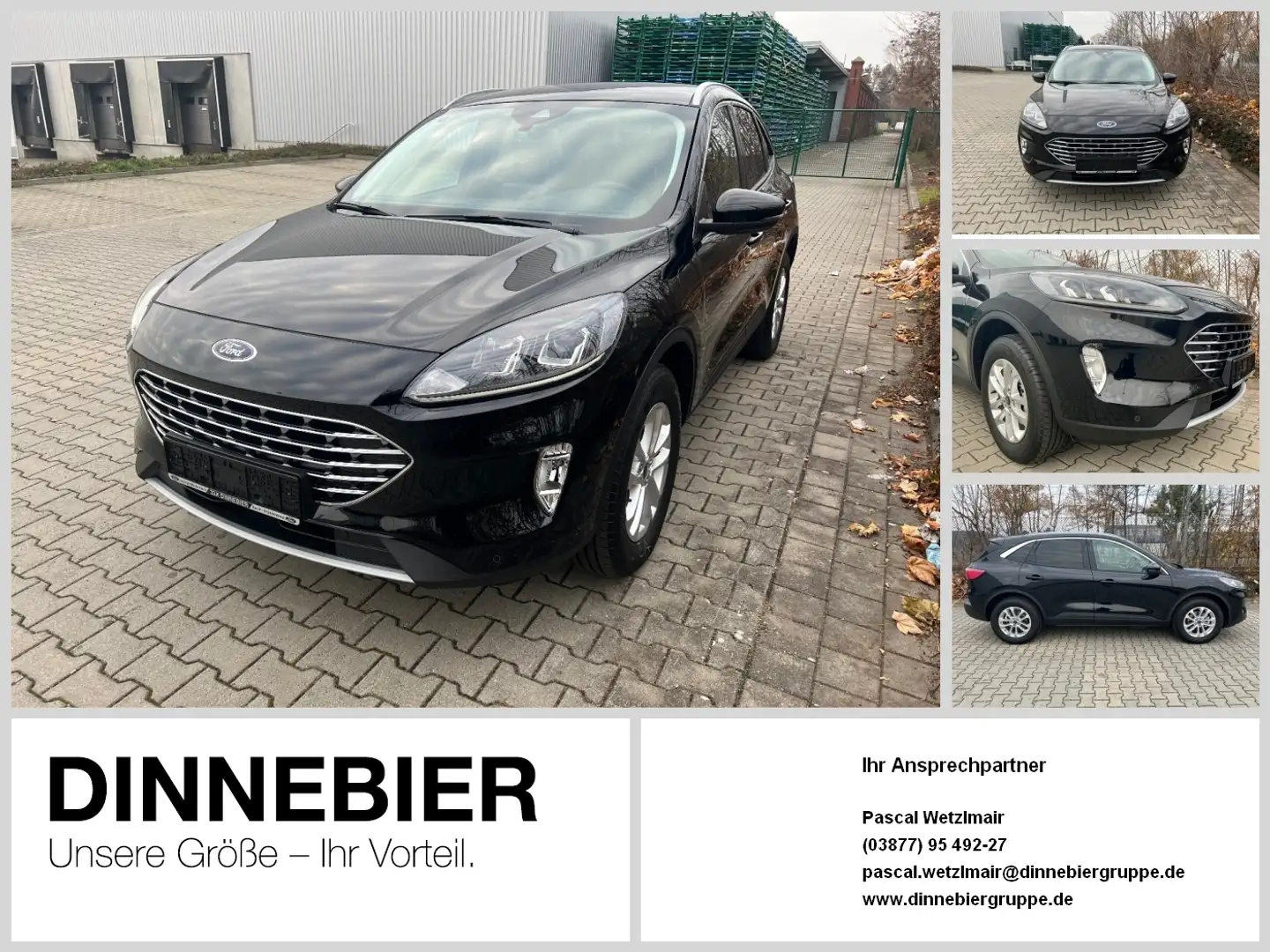 Ford Kuga TITANIUM *GJR*NAVI*elektr. HECKKLAPPE* Noir - 1