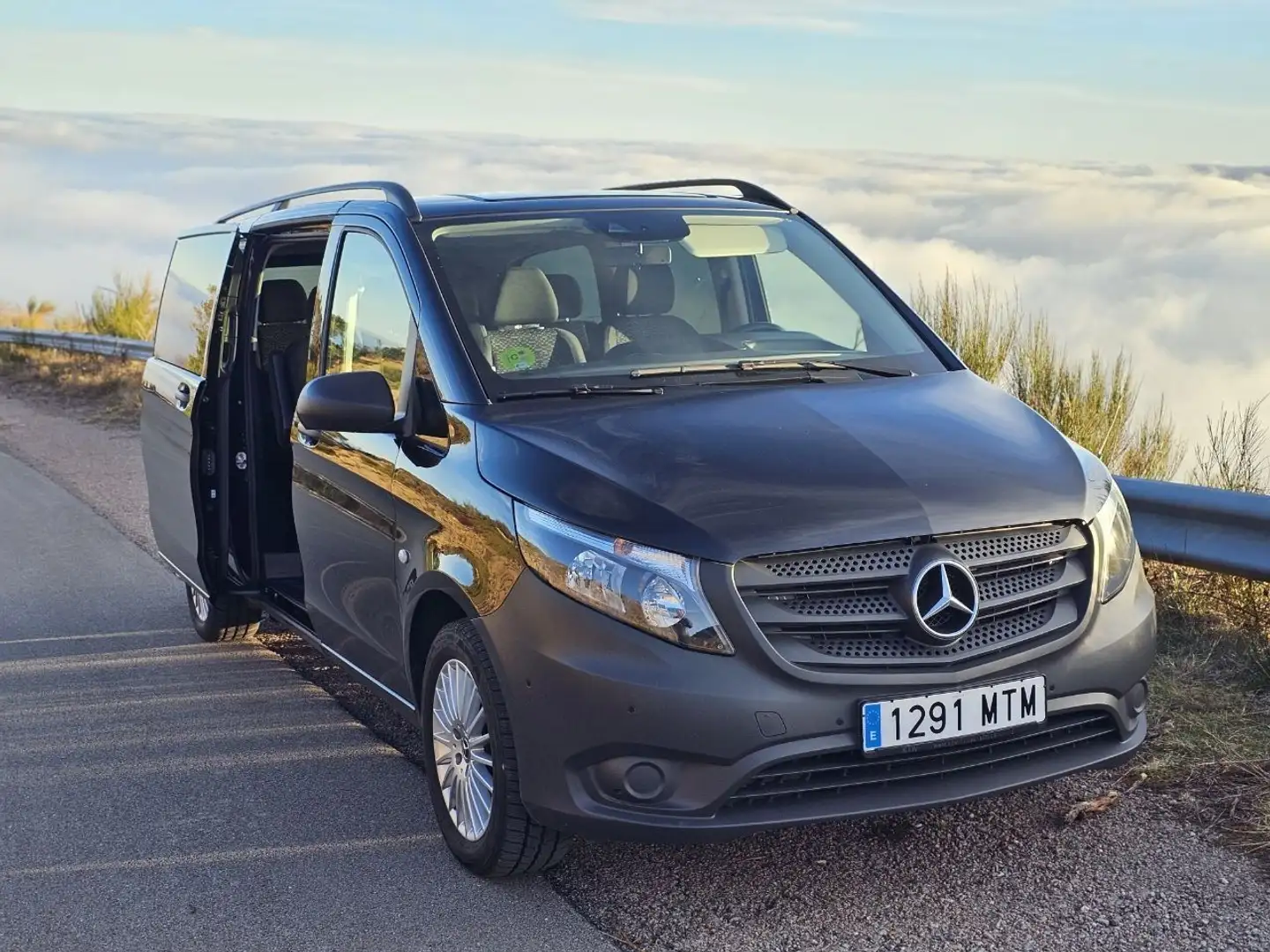 Mercedes-Benz Vito 116 CDI Extralang HA Aut. PRO Negro - 1