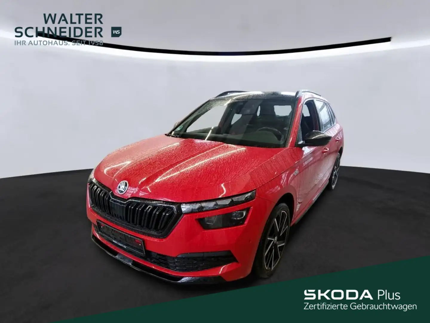 Skoda Kamiq 1.5 TSI Monte Carlo Navi LED Pano AHK Rot - 1