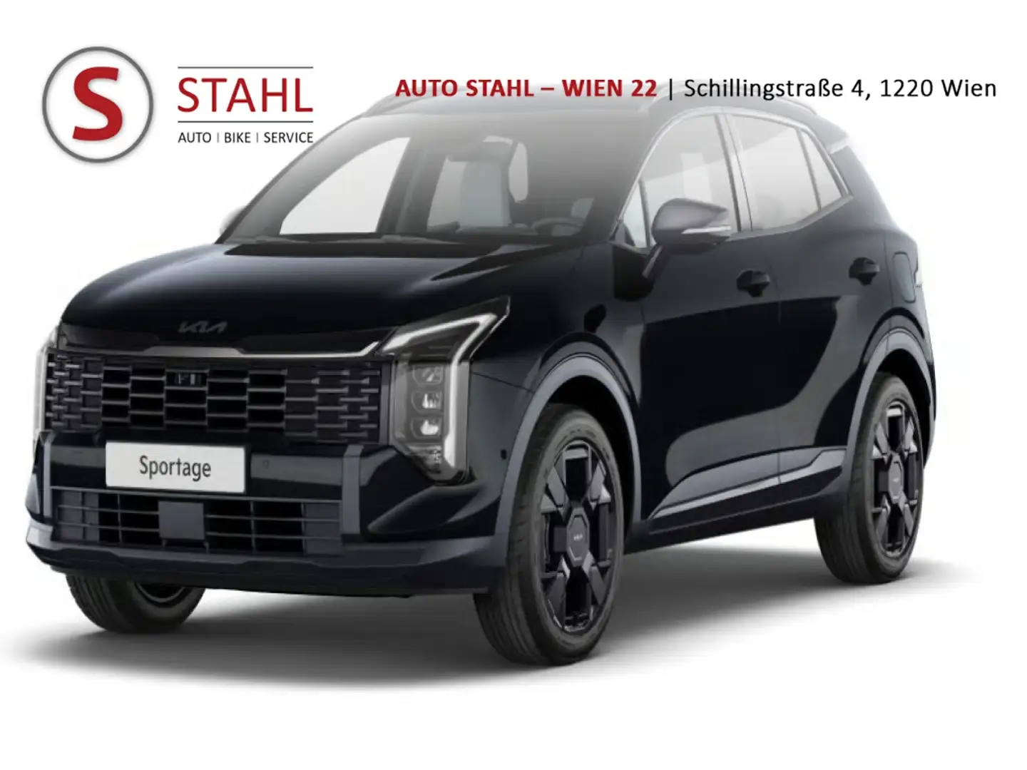 Kia Sportage 1,6 TGDI BLACK EDITION/MT6/2WD/150/MY27|Stahl W... Schwarz - 1