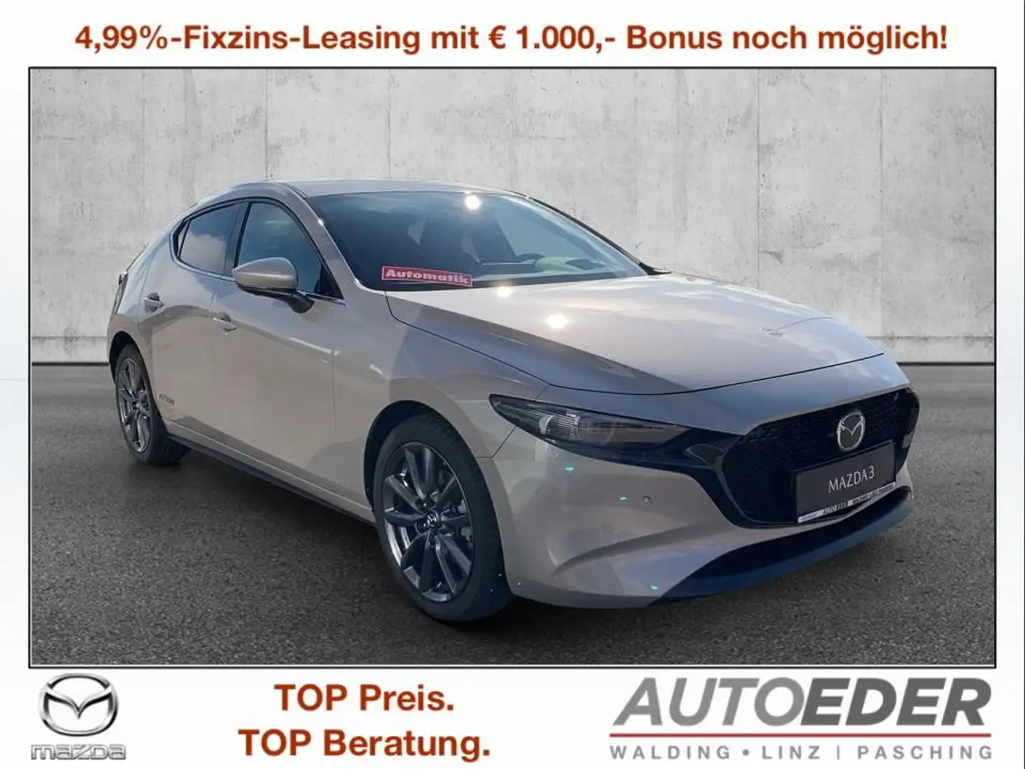 Mazda 3 Mazda3 e-Skyactiv-G140 Exclusive-Line Aut. - 1