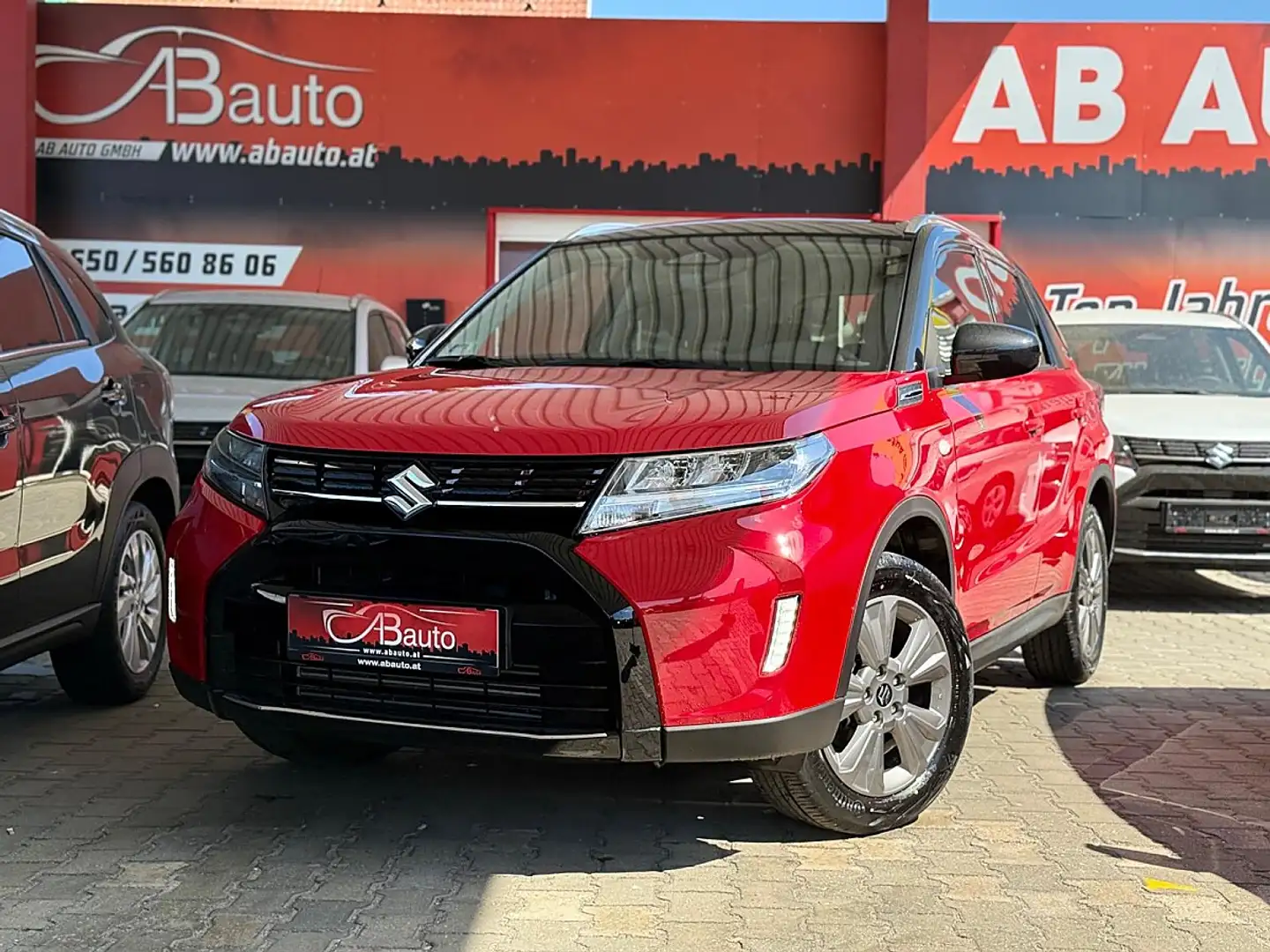 Suzuki Vitara 1,4 Hybrid ALLGRIP shine Aut. TAGESZULASSUNG Rot - 2
