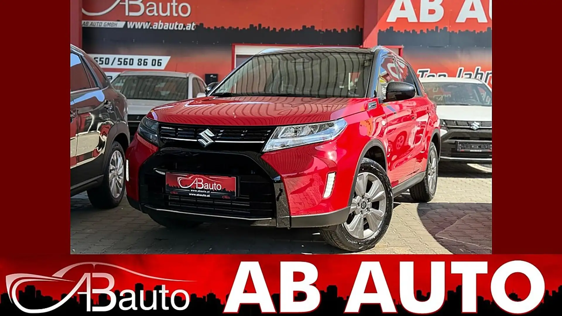 Suzuki Vitara 1,4 Hybrid ALLGRIP shine Aut. TAGESZULASSUNG Rot - 1