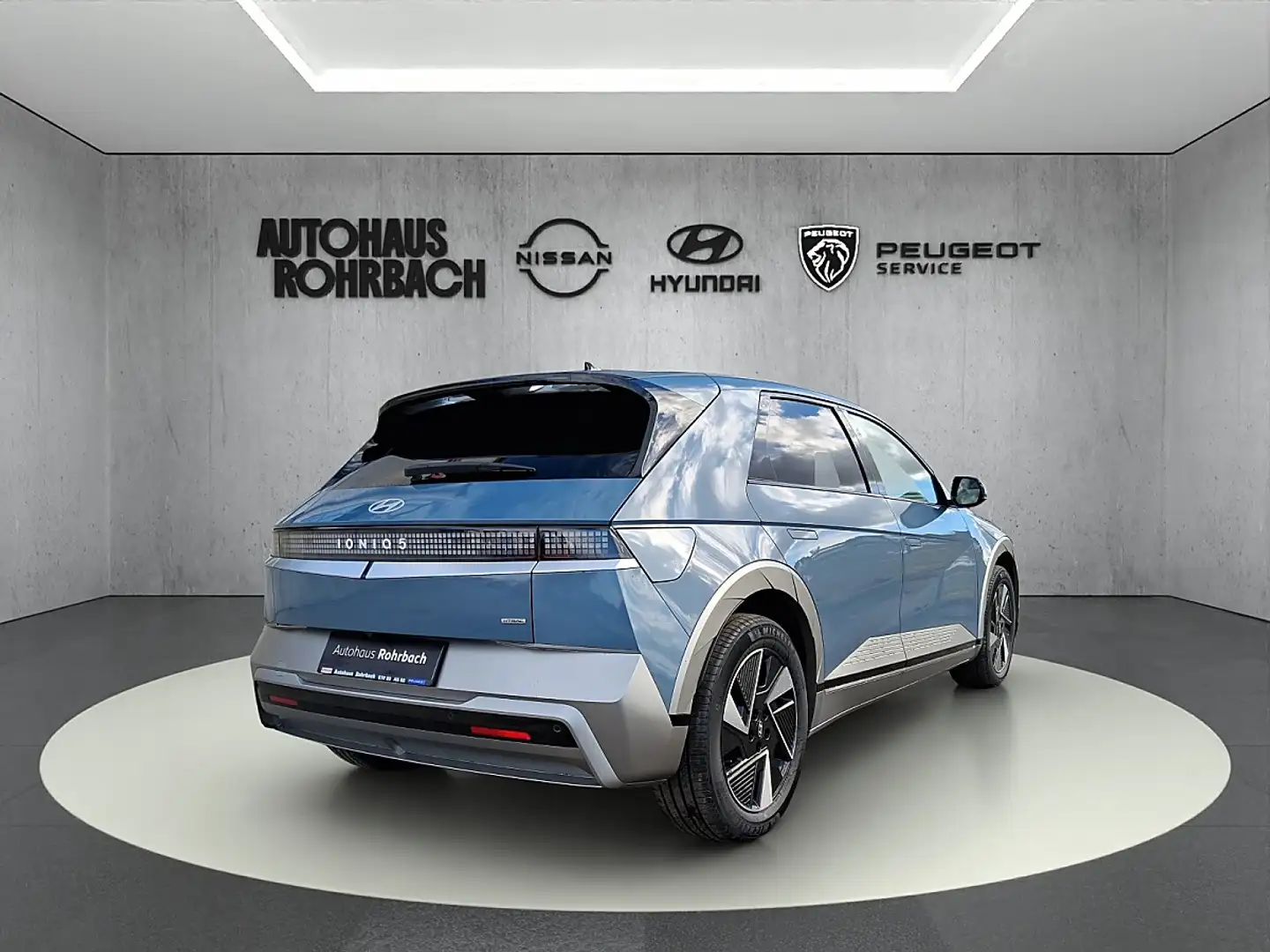Hyundai IONIQ 5 Ioniq 5 Elektro 84kWh GO 4WD Aut. Blau - 2