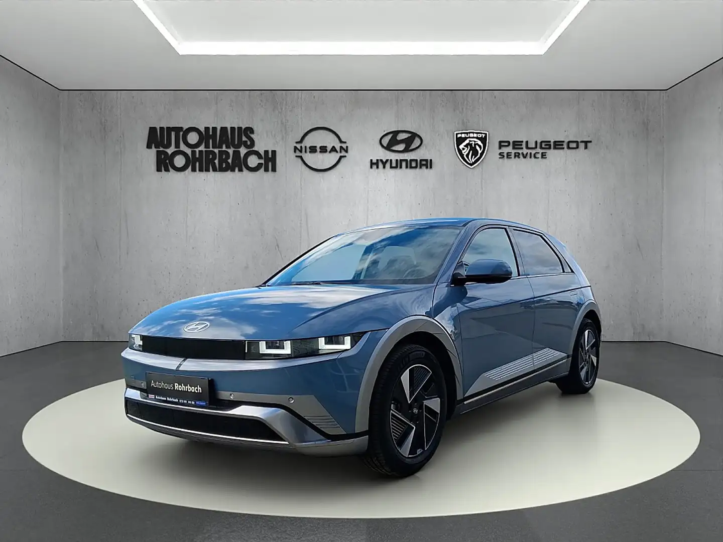 Hyundai IONIQ 5 Ioniq 5 Elektro 84kWh GO 4WD Aut. Blau - 1