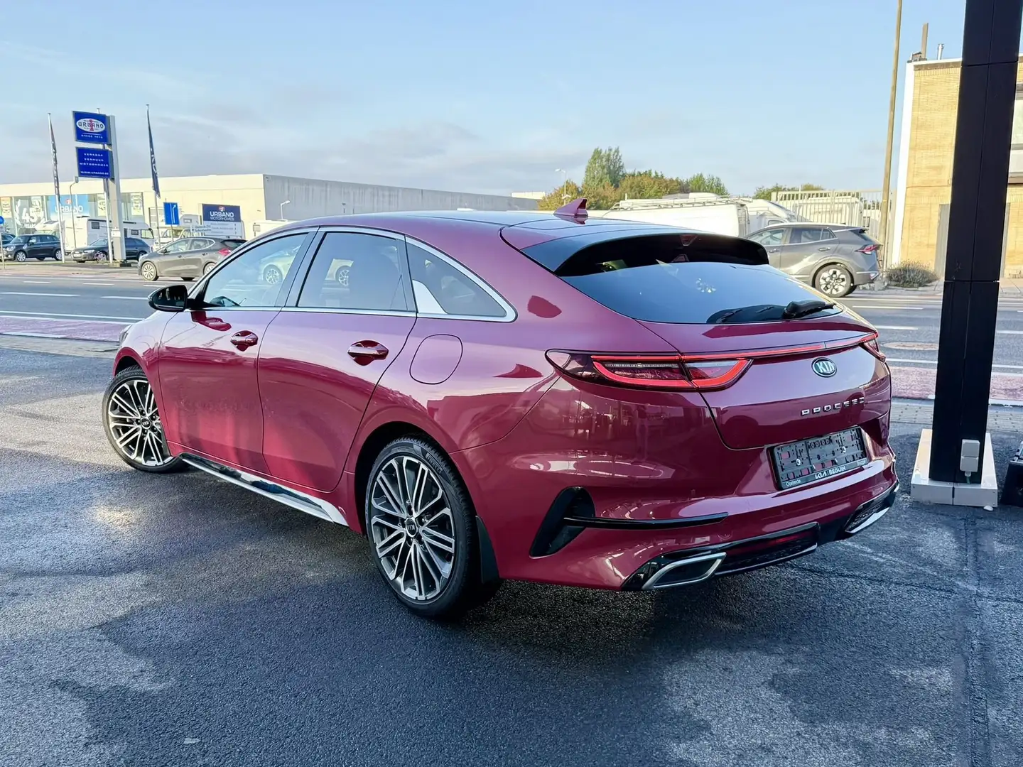Kia ProCeed / pro_cee'd T-GDi GT Line DCT ISG Rouge - 2